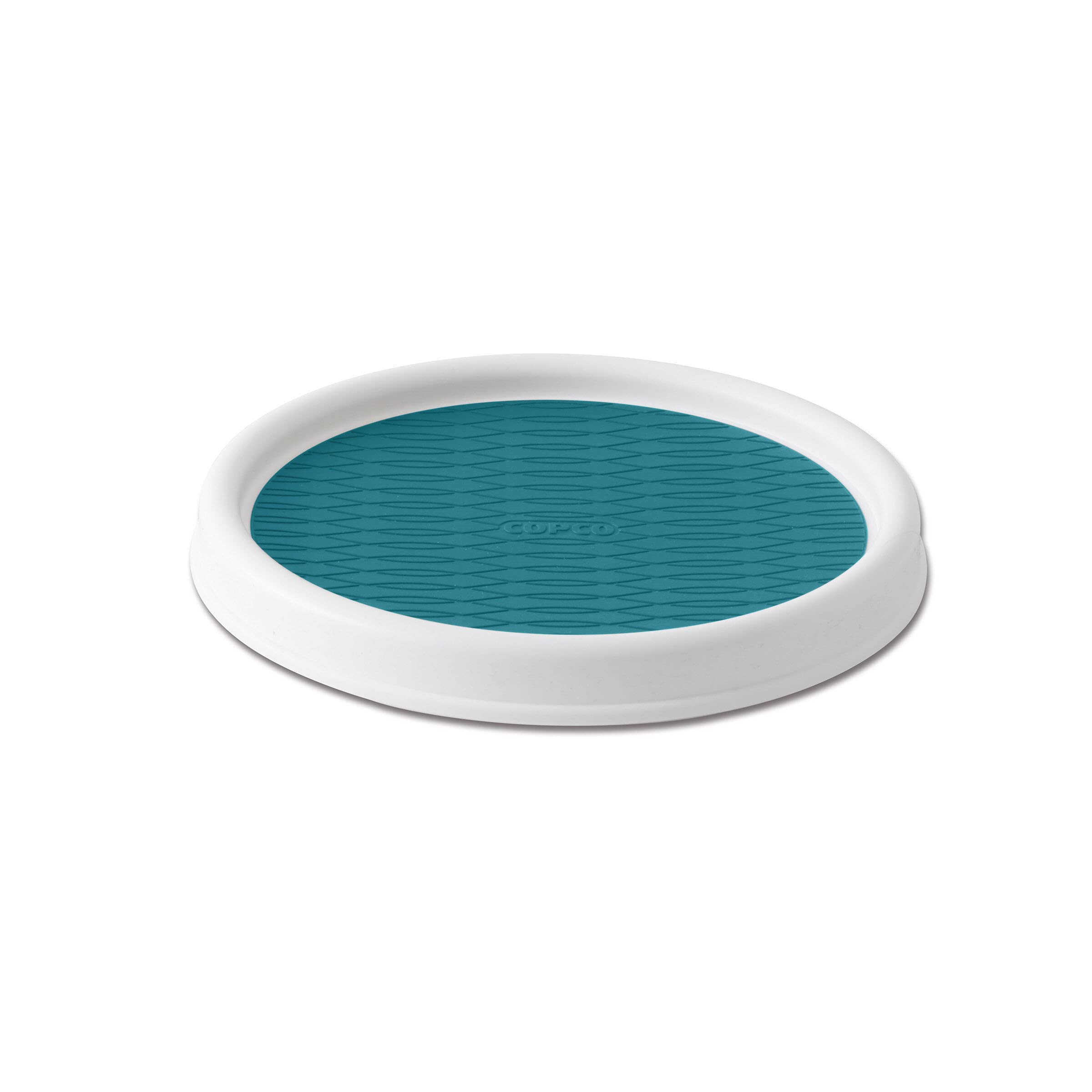 Copco Basics Non-Skid Turntable, 9-Inch, Pagoda Blue