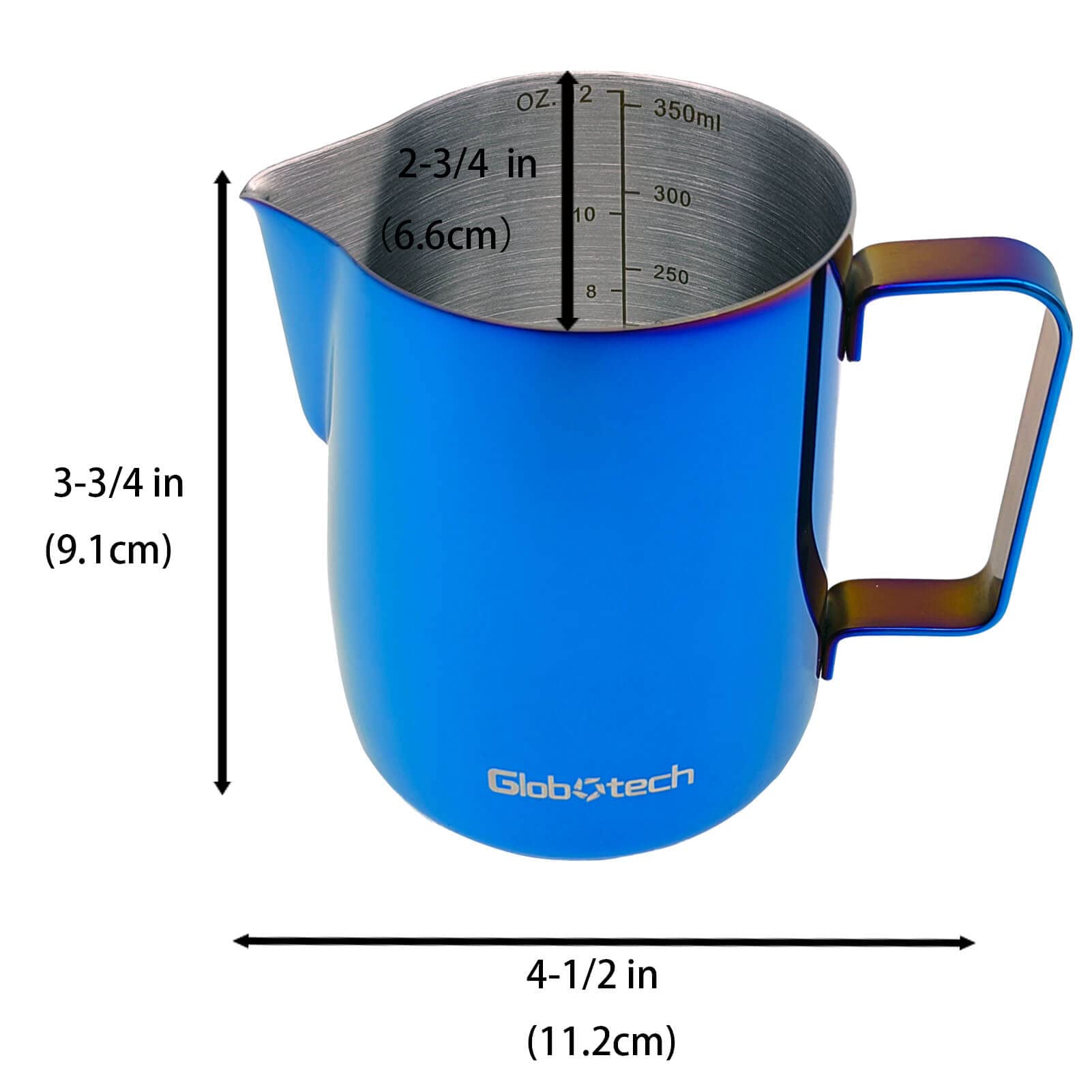 Coffee Pitcher Milk Frothing Cup - Stainless Steel Milk Frother Jug Espresso Accessories Milk Steamer Pitcher Latte Pitcher Frot