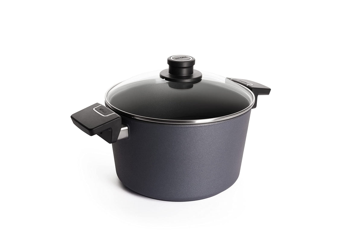 Woll Diamond Gusstopf 124Dpil Lite Induction With 2 Side Handles And Glass Lid 24 Cm Diameter In Box / 13.5 Cm High, 5 Litres