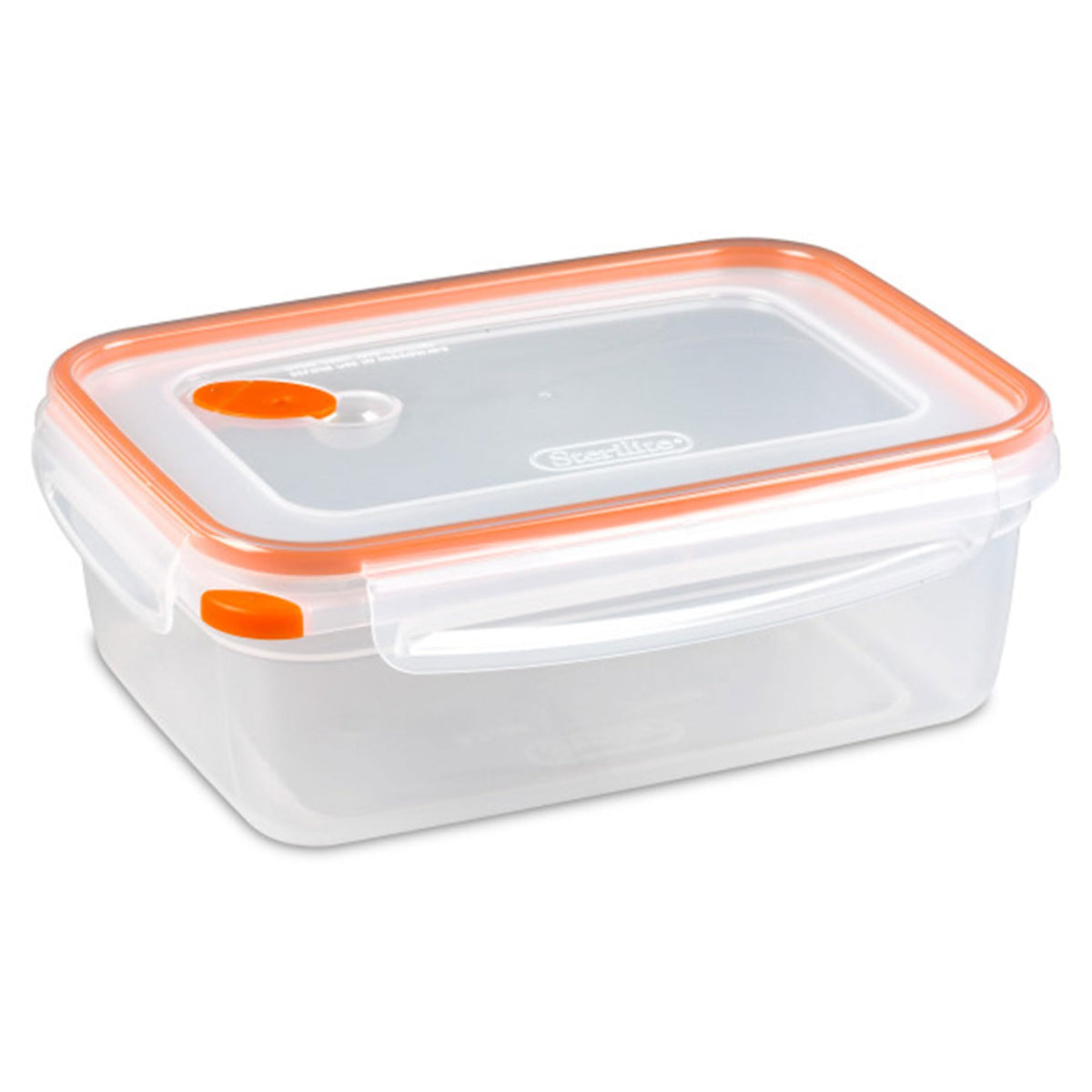 Sterilite 03221106 8.3 Cups Rectangle Ultra-Seal Container 6Pk