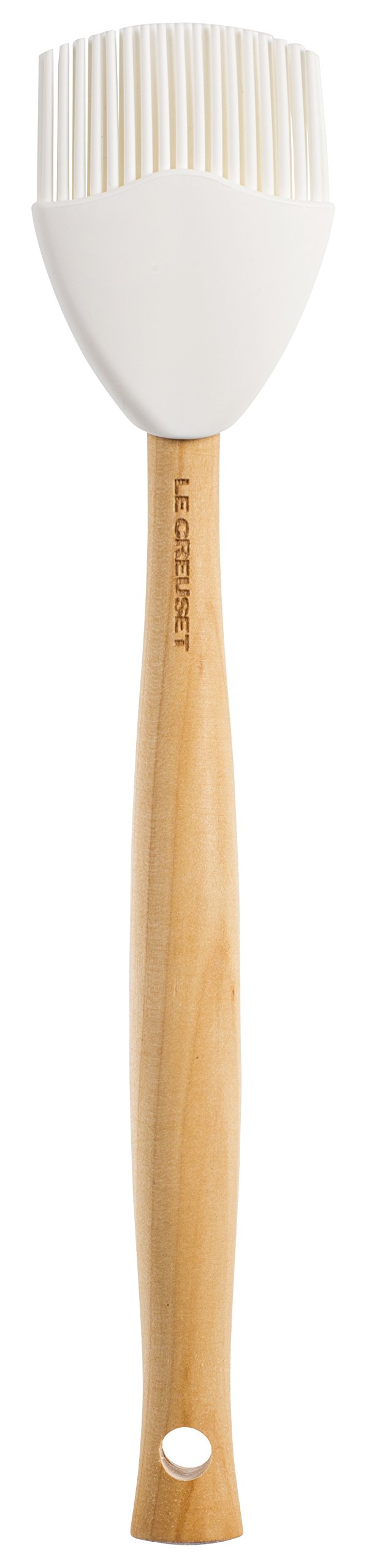 Le Creuset Silicone Craft Series Basting Brush, 10 1/2'' X 2 1/8'', White