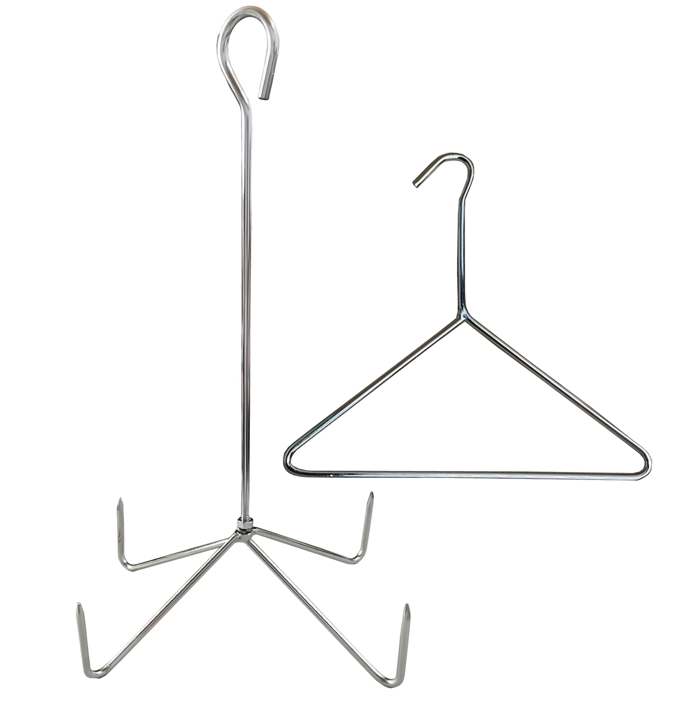 King Kooker Turkey Rack And Lifting Hook Kit. For Use With King Kooker Turkey Fryer Packages, Chrome