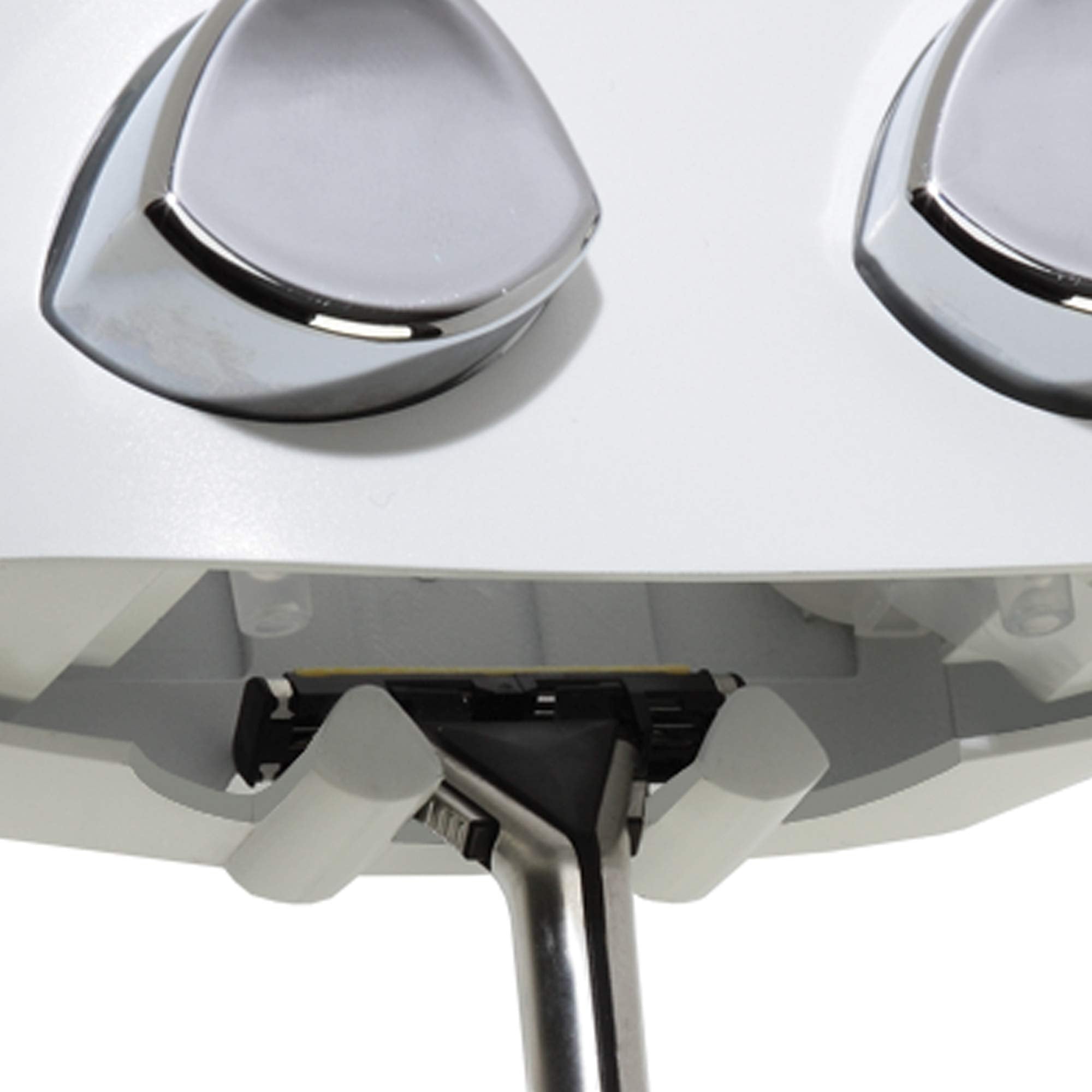 Better Living Products  White 76254-1 Euro Series 2-Chamber Soap and Shower Dispenser