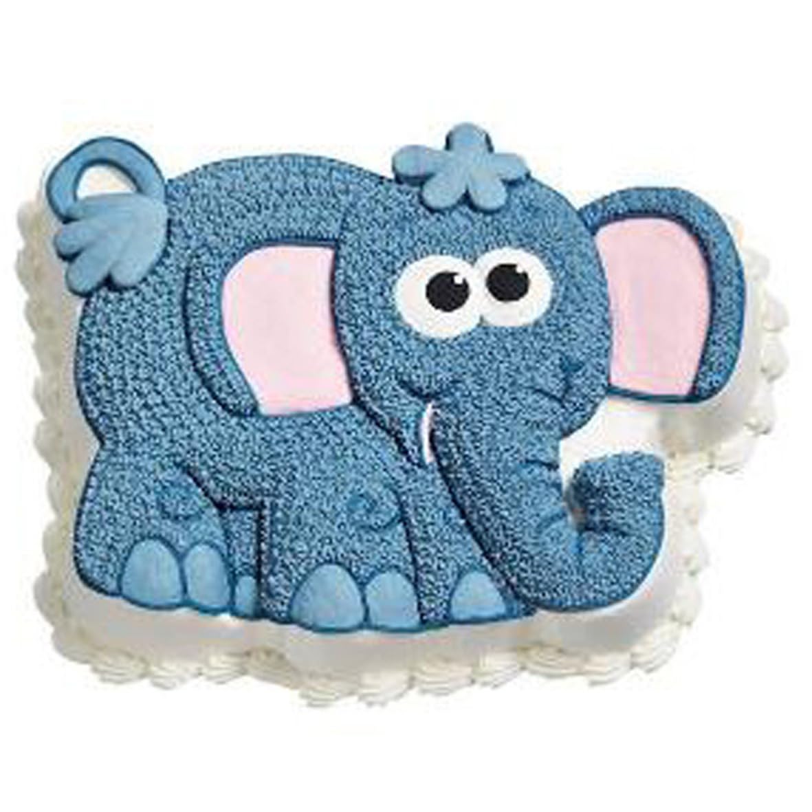 Qfyfgyt 3D Aluminum Cake Mold Cake Decoration Baking Pan Diy Birthday Cake Mold Kitchen Supplies (Elephant)