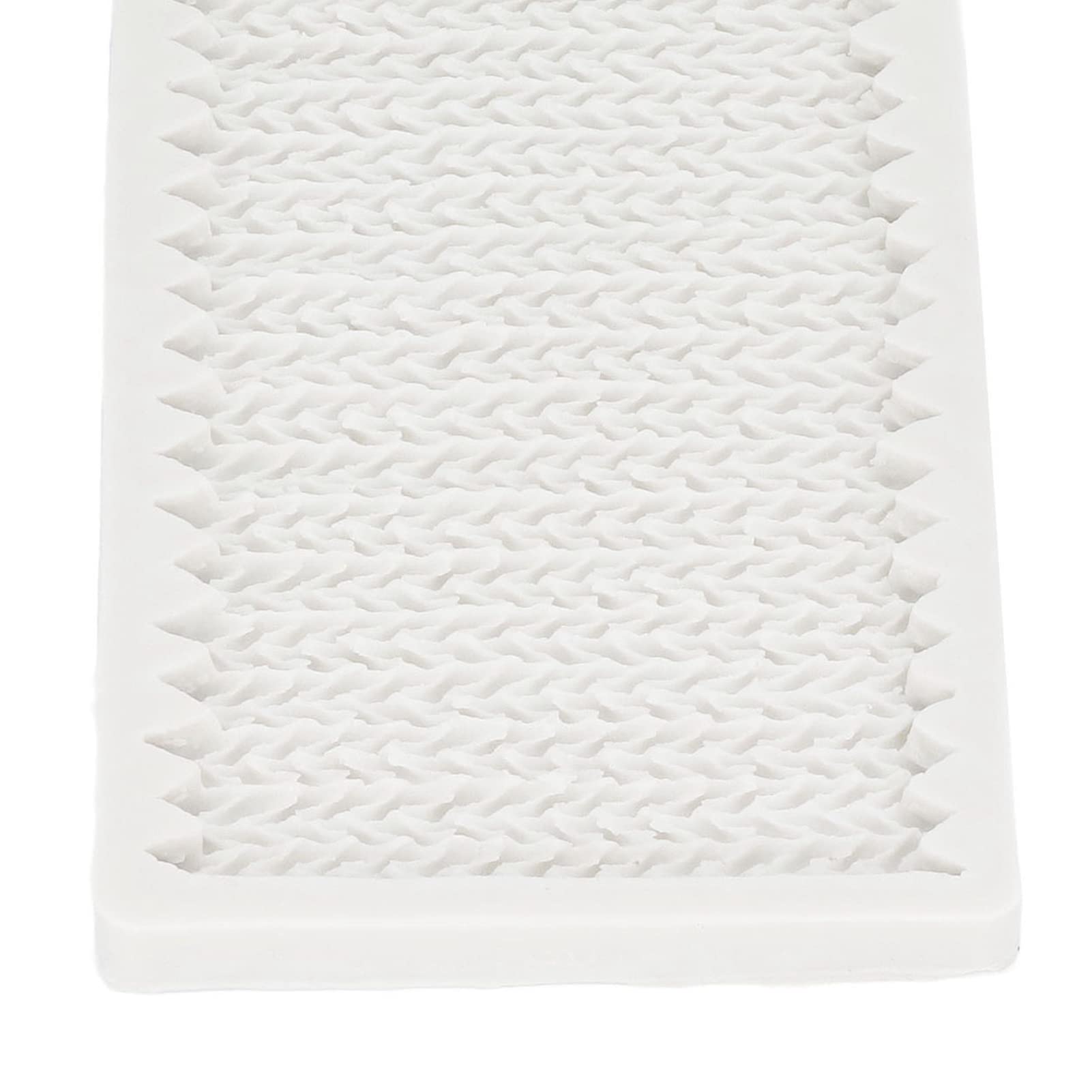 Fondant Ribbed Knit Border, Silicone Jumper Knitting Texture Silicone For Fondant Chocolate Cake Decoration