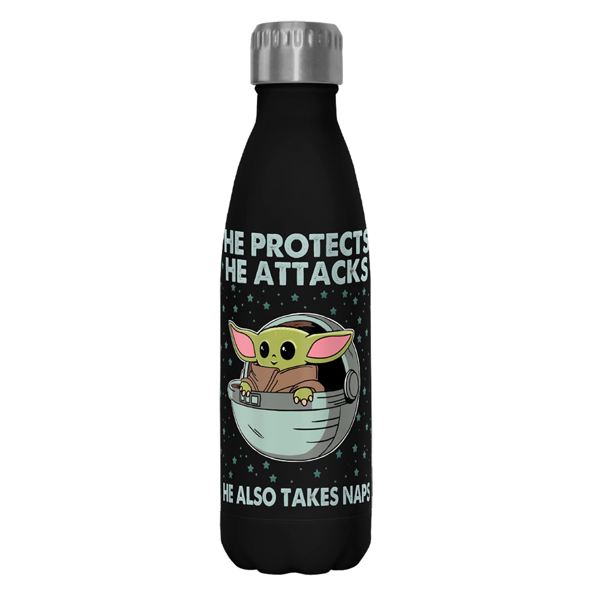 Star Wars: The Mandalorian The Child Protects Attacks Naps Stainless Stee