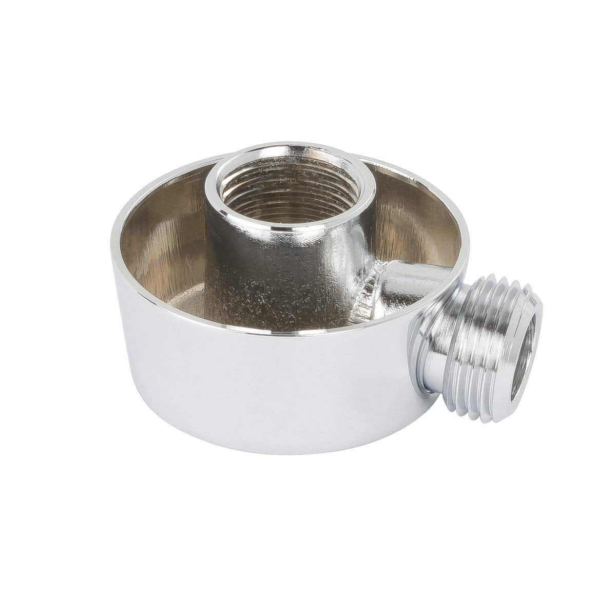 Miseno Round Wall Supply Elbow - Polished Chrome