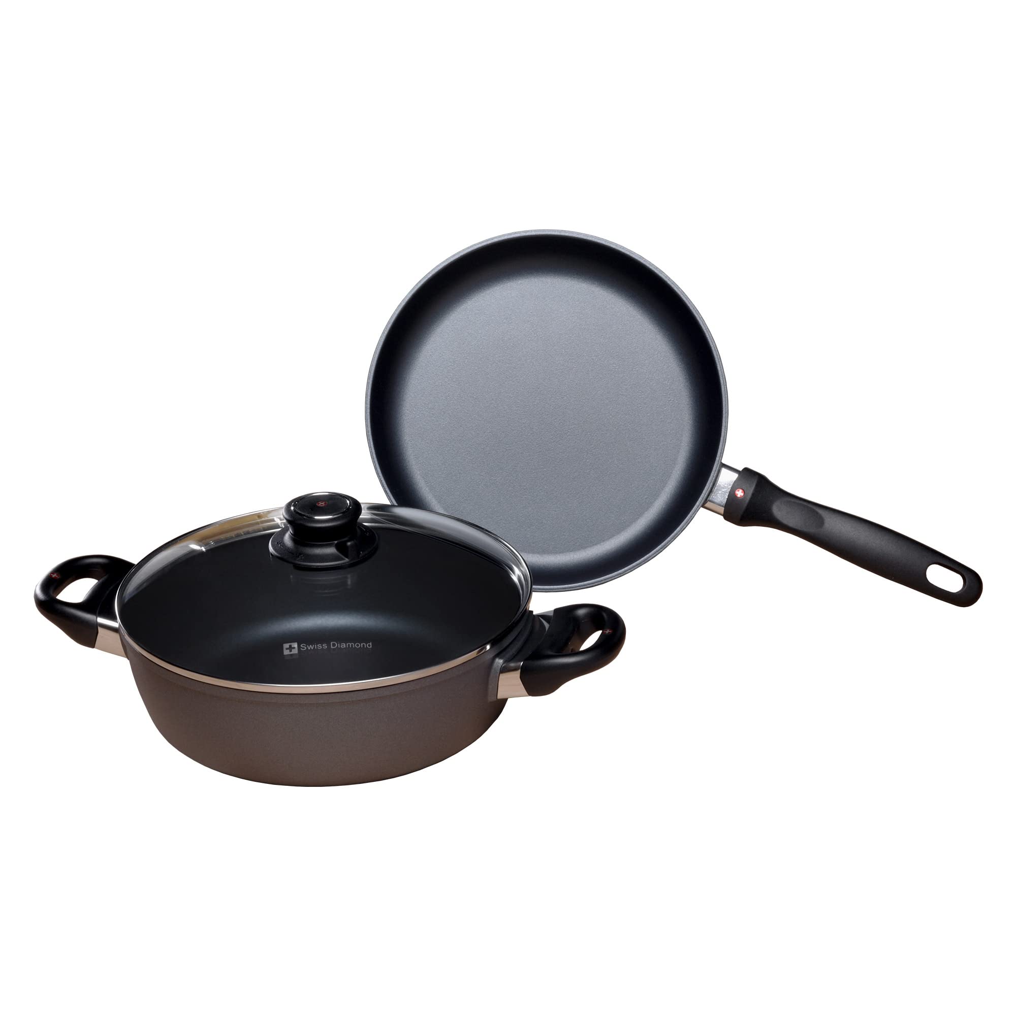 Swiss Diamond Induction 3-Piece Cookware Set