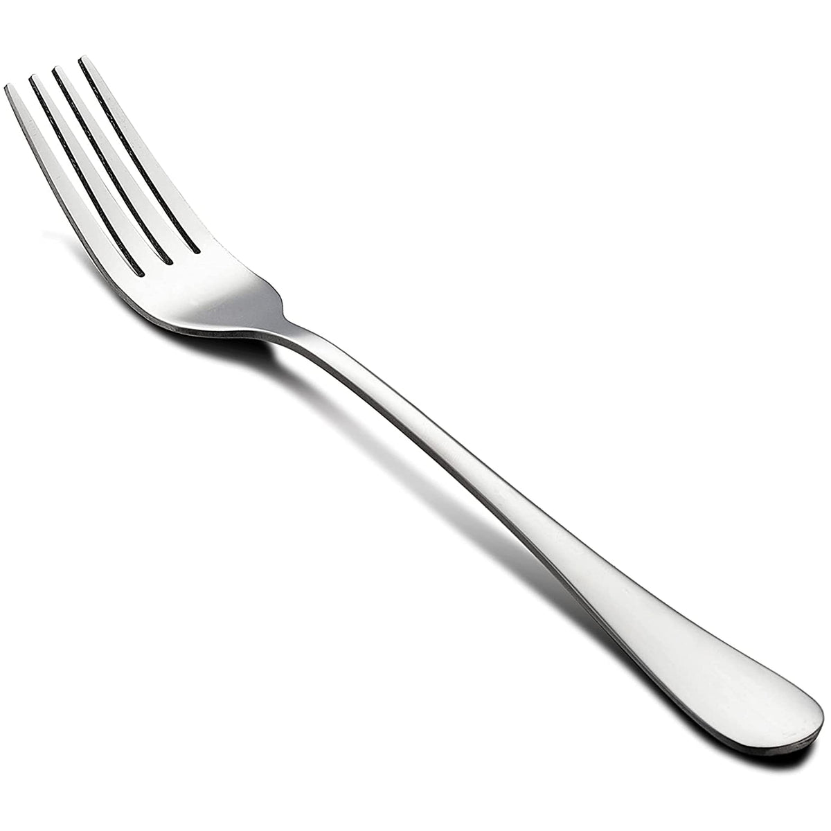 Lianyu Dinner Forks Set Of 12, Stainless Steel Silverware Flatware Cutlery Forks, Table Forks 8 Inches, Mirror Finish & Dishwash