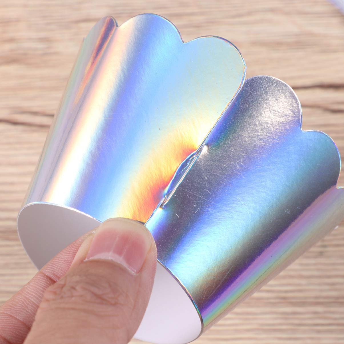 48 Pcs Rainbow Cupcake Liners Cupcake Wrappers Holders Muffin Liners Baking Cups Cupcake Papers Baking Cups For Wedding Birthday