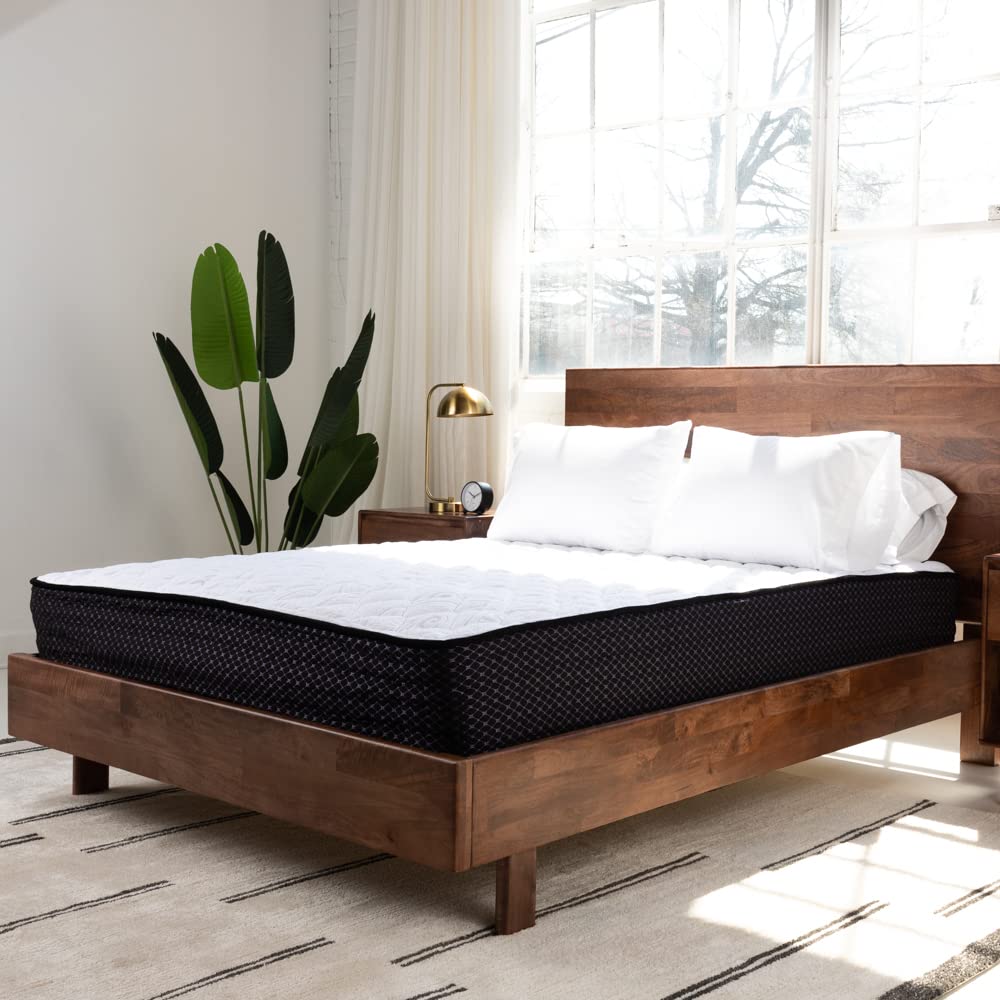 Signature Design by Ashley Full Size Limited Edition 11 inch Firm Hybrid Mattress with Lumbar Support Gel Memory Foam   White