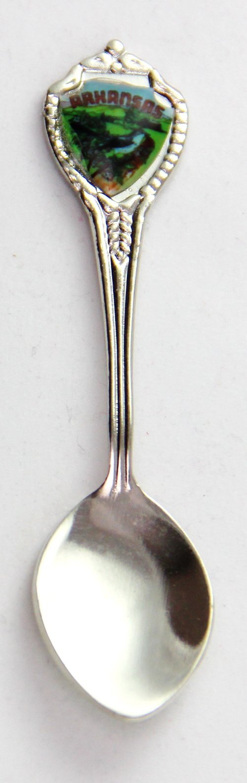 Arkansas State Souvenir Collectible Mini Spoon 3'' Lpco