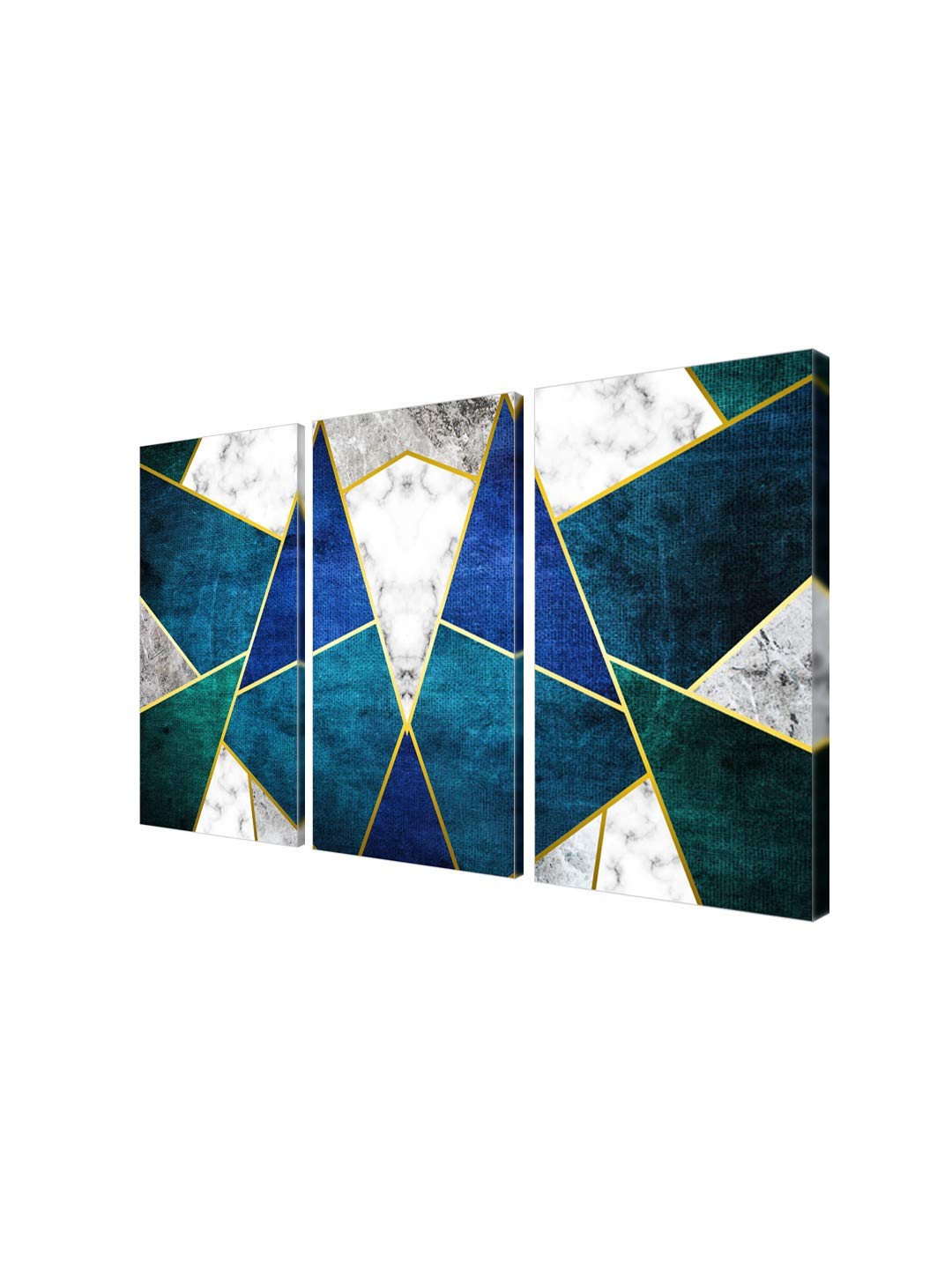 999Store Abstract Blue Gray Wall Art Canvas Painting(Canvas_30X54 Inches) 3Fcanvas272