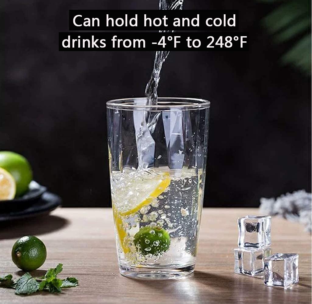 Veiledgem Unbreakable Drinking Glasses Tritan Plastic Tumblers Dishwasher Safe Bpa Free Small Acrylic Juice Glasses For Kids Pla