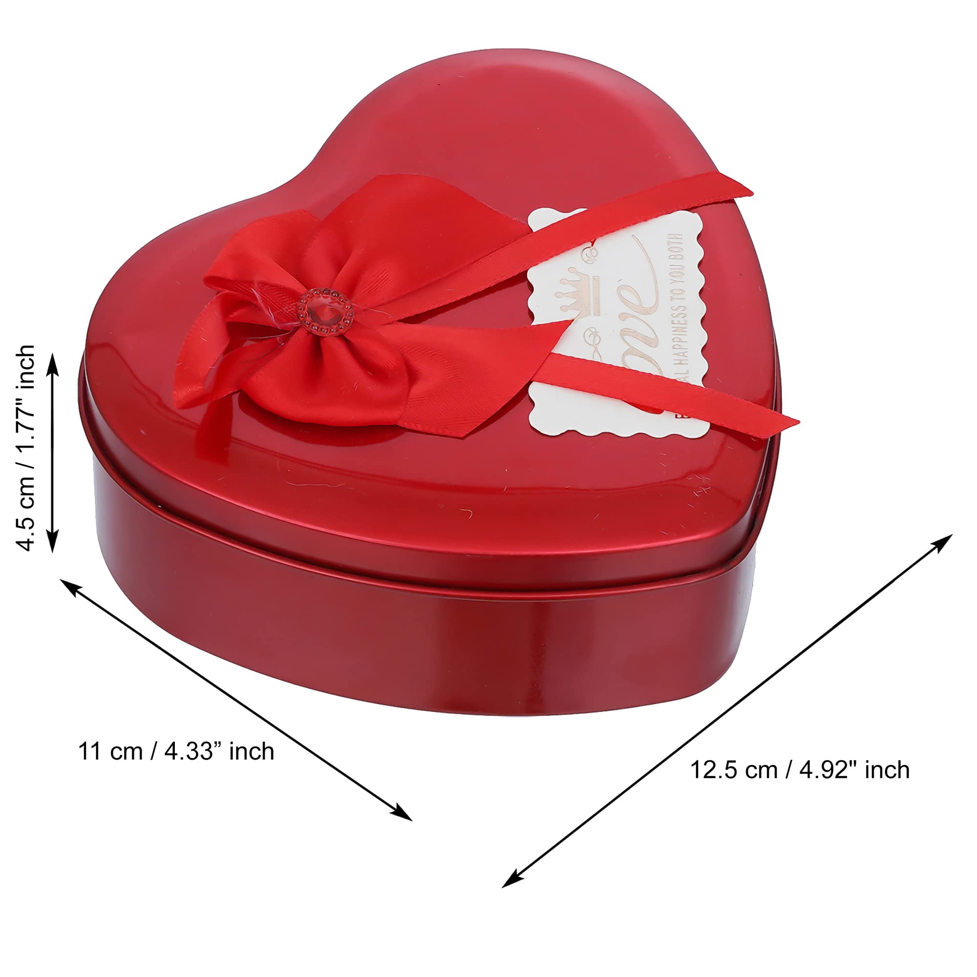 Ecraftindia Heart Shaped Valentines Day Gift Box With I Love You Message Teddy Bear 3 Red Roses| Valentine Gift For Girlfriend B