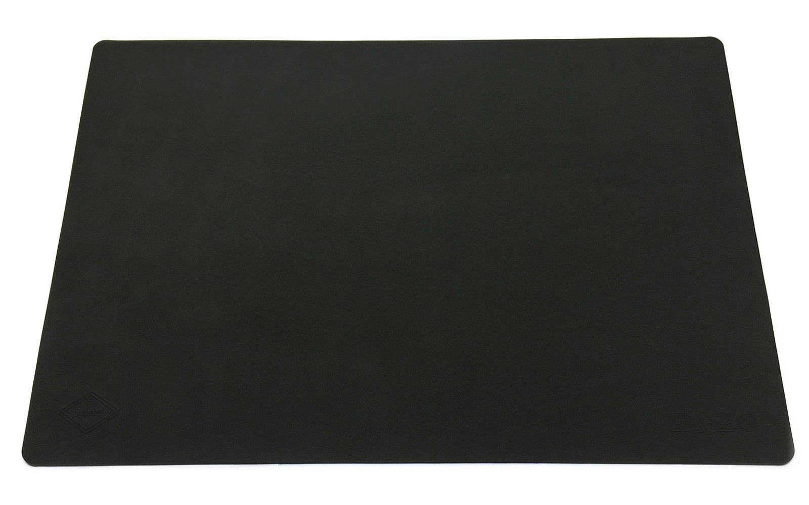 Home Essential, Supmat XL, Super Versatile Extra Large and Thick Heat Resistant Silicone Mat, Counter Mat (Pure Black)