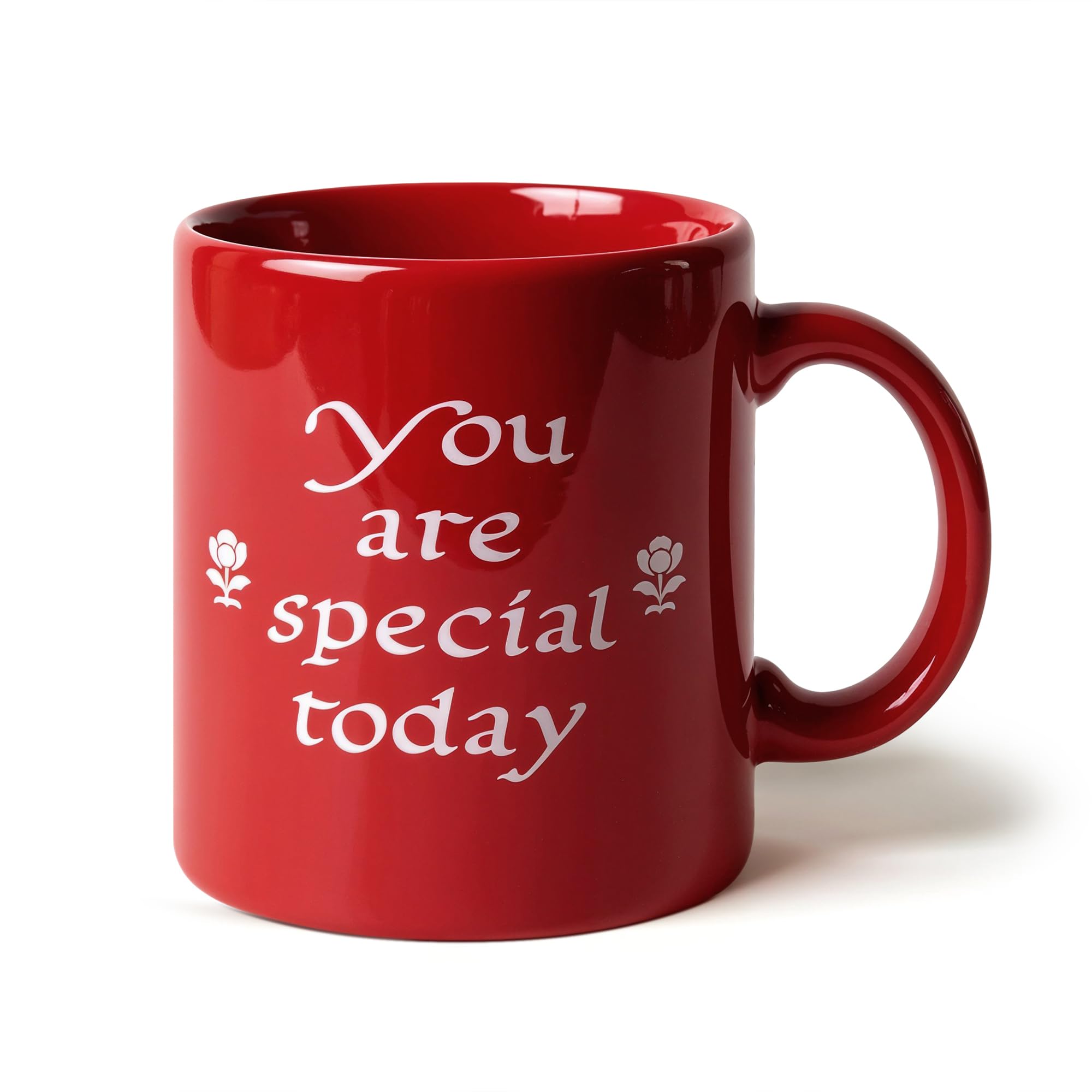 You Are Special Today Red Mug  Original Waechtersbach  Ceramic Celebration Mug  Iconic Gift for Birthdays, Graduations, Mot