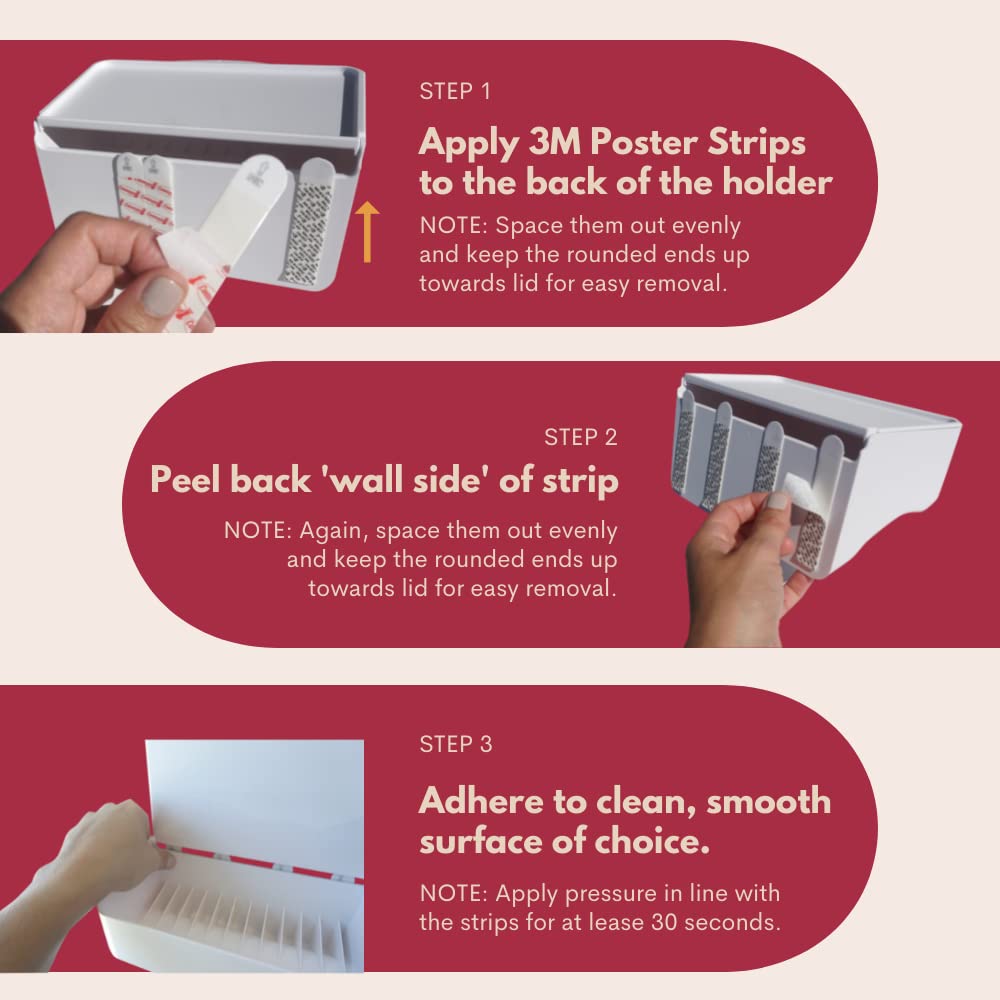 Storage Theory Bathroom Wipes Holder Dispenser With Shelf - Restroom Organizer & Toilet Wipe Holder For Bathroom Must Haves - To
