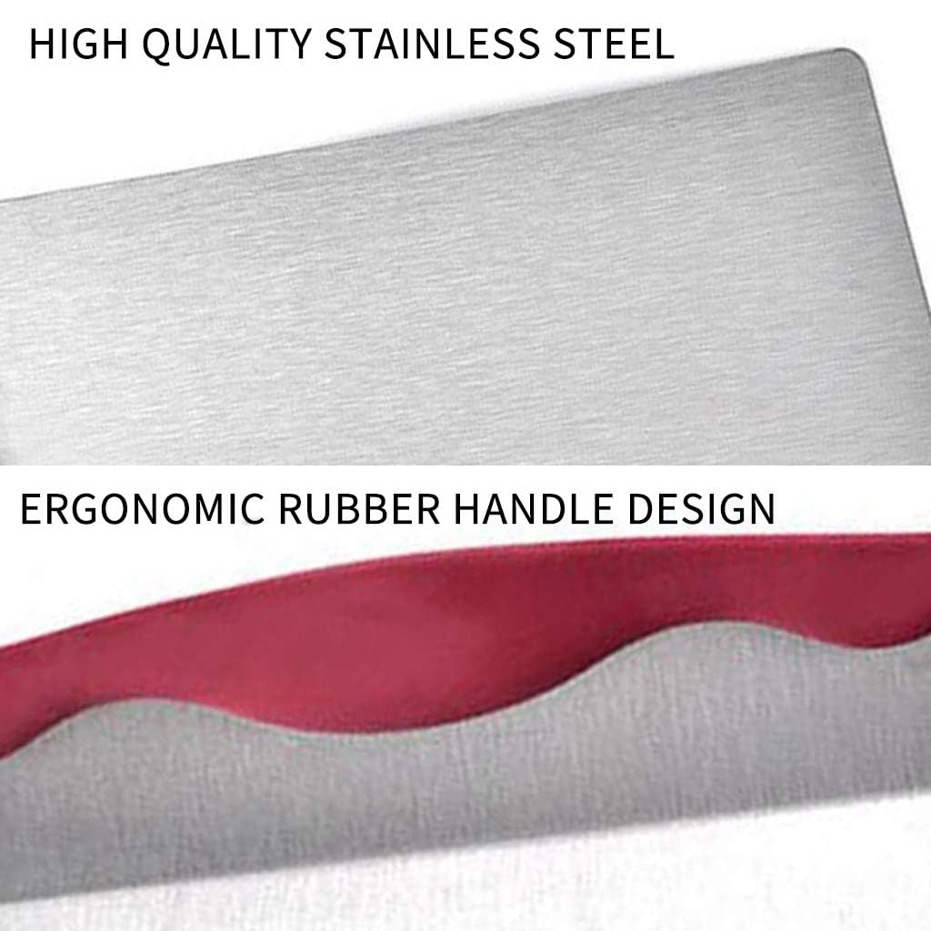 Cake Safe Lifter - 10'' X 8'' Stainless Steel Pizza Transfer Shovel Square Cake Tray Moving Plate Tool Cookie Spatula