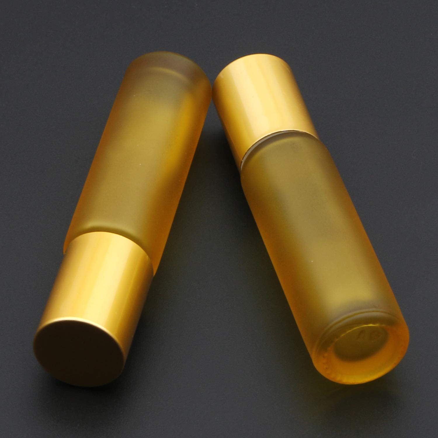 Kesell 10Ml Essential Oil Roller Bottles, Sample Vial Bottle For Aromatherapy, Essential Oils, Perfumes And Lip Balms, Pack Of 1