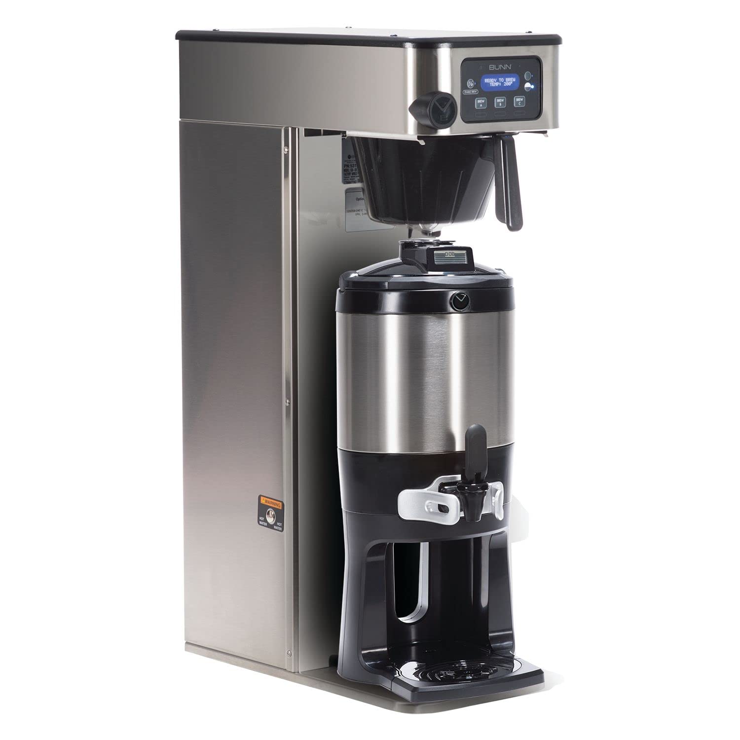 Bunn ICB-DV TF Tall Infusion Coffee Brewer Single Automatic Coffee Brewer 53100.0101