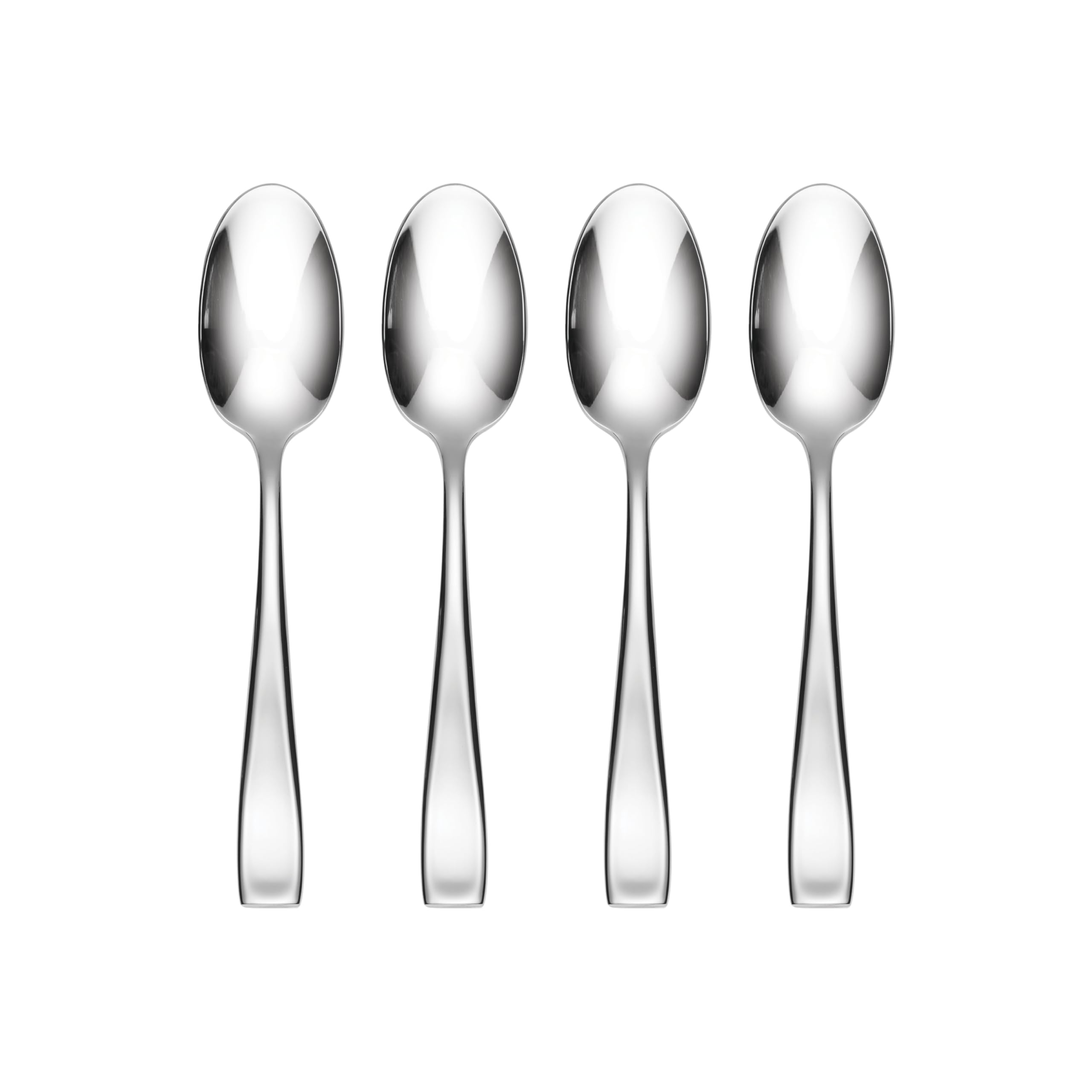 Oneida Moda Teaspoons, Set Of 4,Silver
