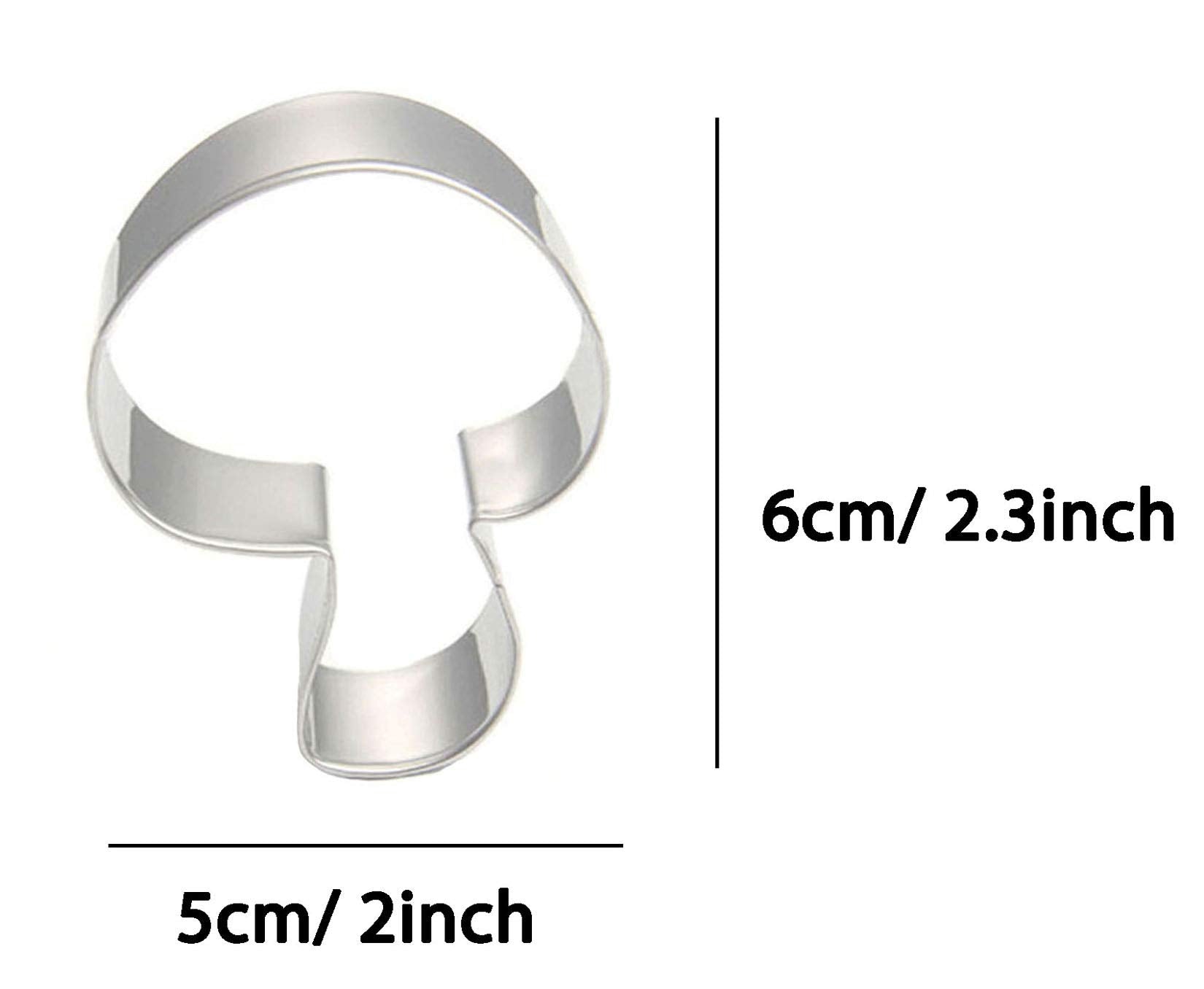 Wjsyshop Mushroom Shape Cookie Cutter