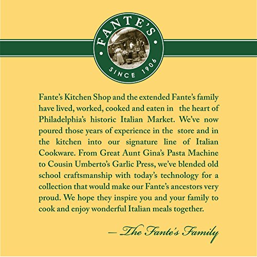 Fante'S Angel Hair Wavy Lasagna Attachment, The Italian Market Original Since 1906 Pasta Maker, Single