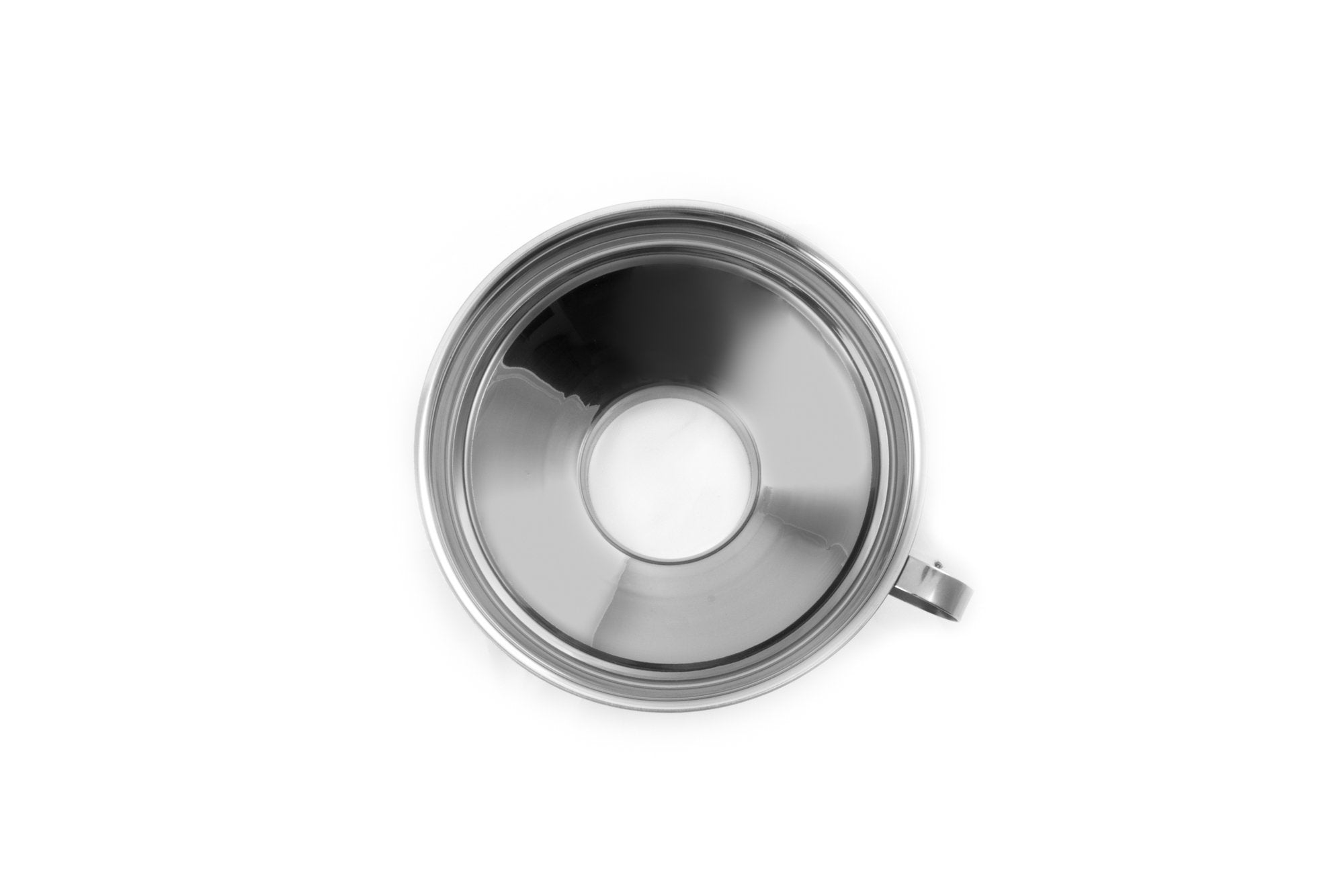 Farm To Table Wide Mouth Canning Funnel, Stainless Steel, 5.75-Inch Metallic