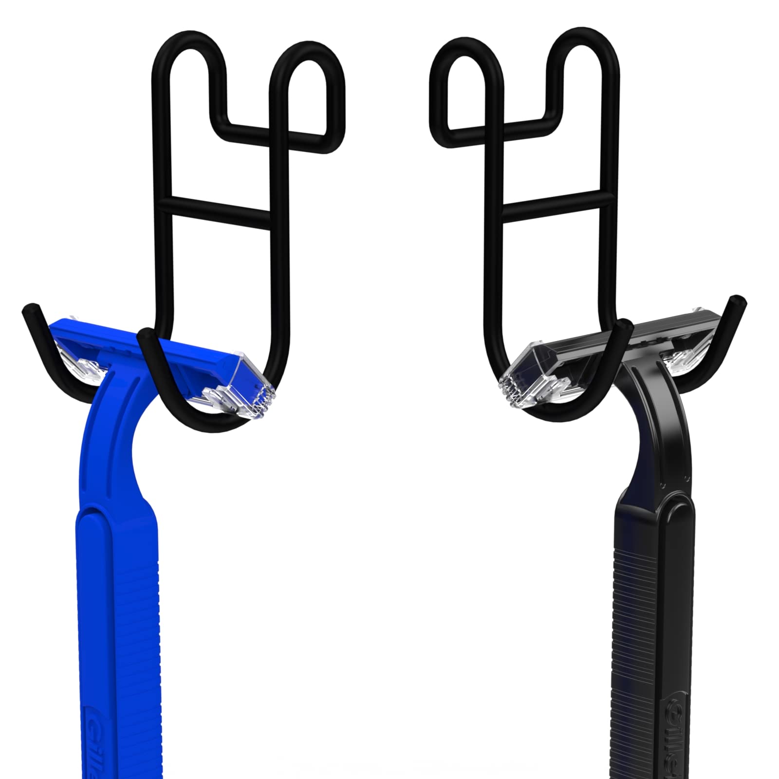 Starich Black Shower Caddy Hooks, Razor Hooks For Shower, Razor Hanger For Shower, Shower Caddy With Hooks, Shower Hooks For Loo