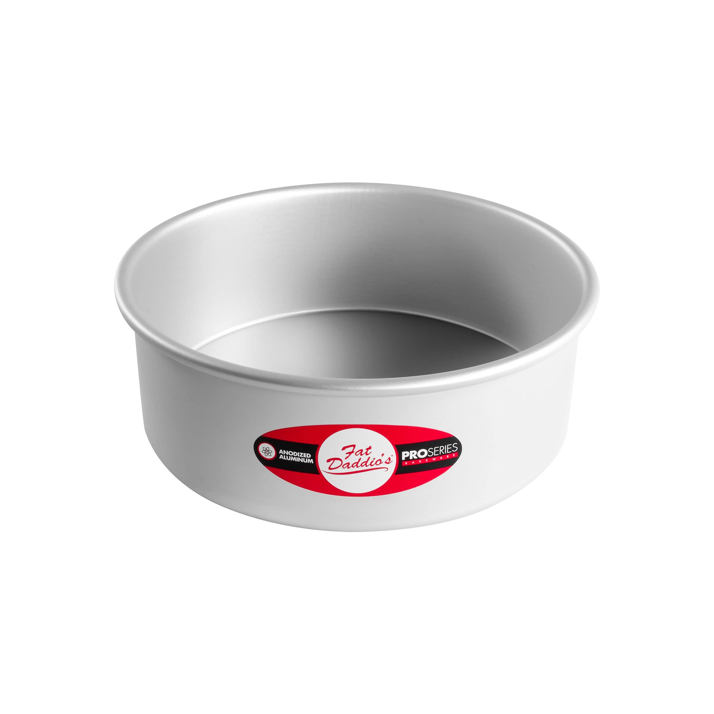 Fat Daddio'S Pcc-83 Anodized Aluminum Round Cheesecake Pan, 8 X 3 Inch