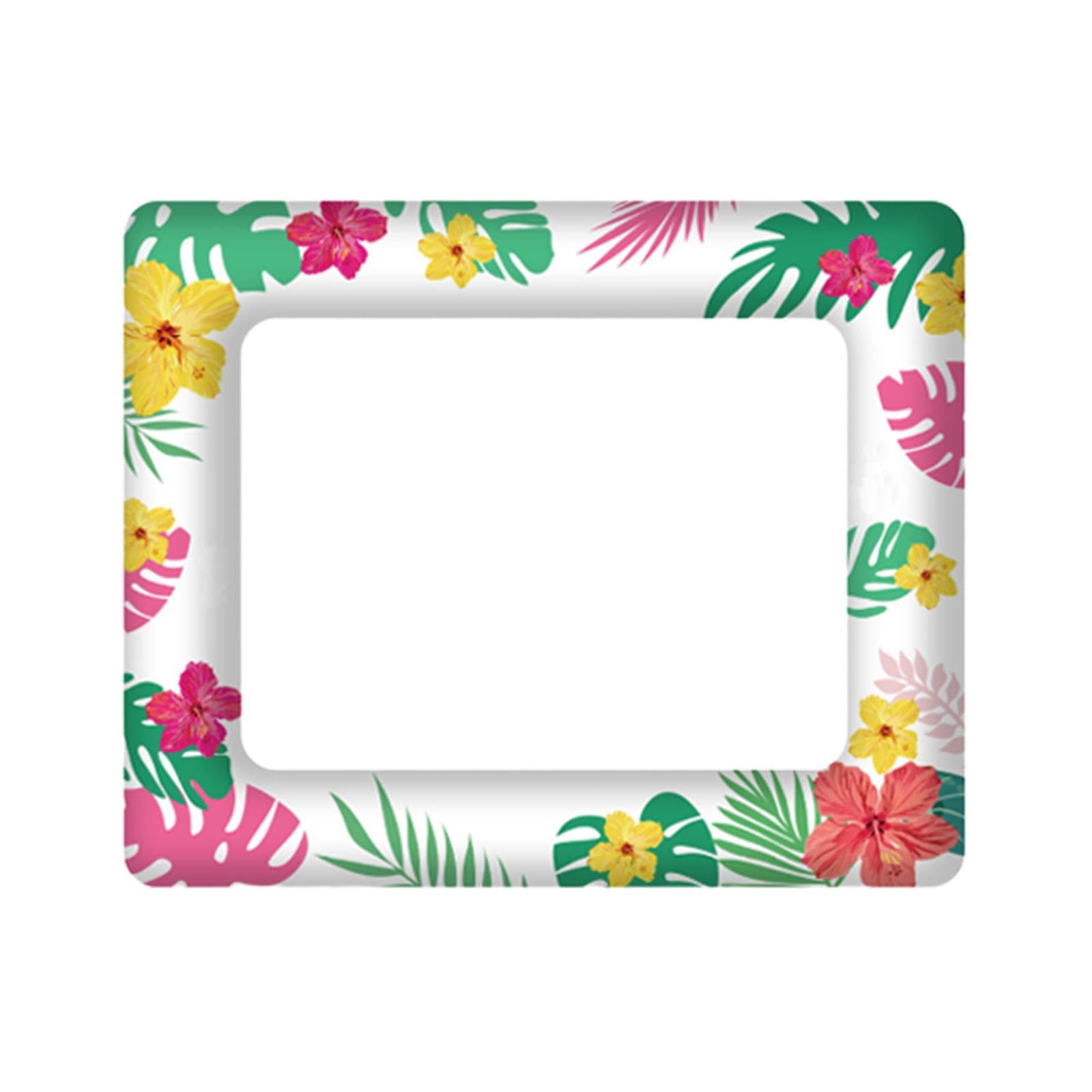ATORSE Hawaiian Inflatable Photo Frame Photo Booth Frame for Wedding Holiday