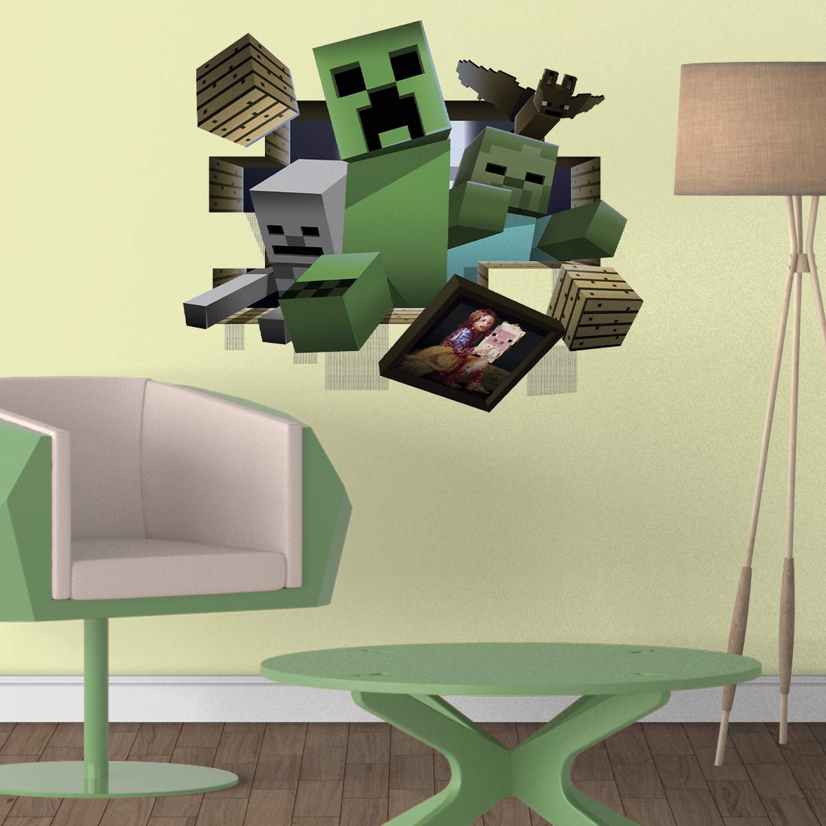 Trends International Roomscapes Minecraft 18'' X 24'' Wall Decal