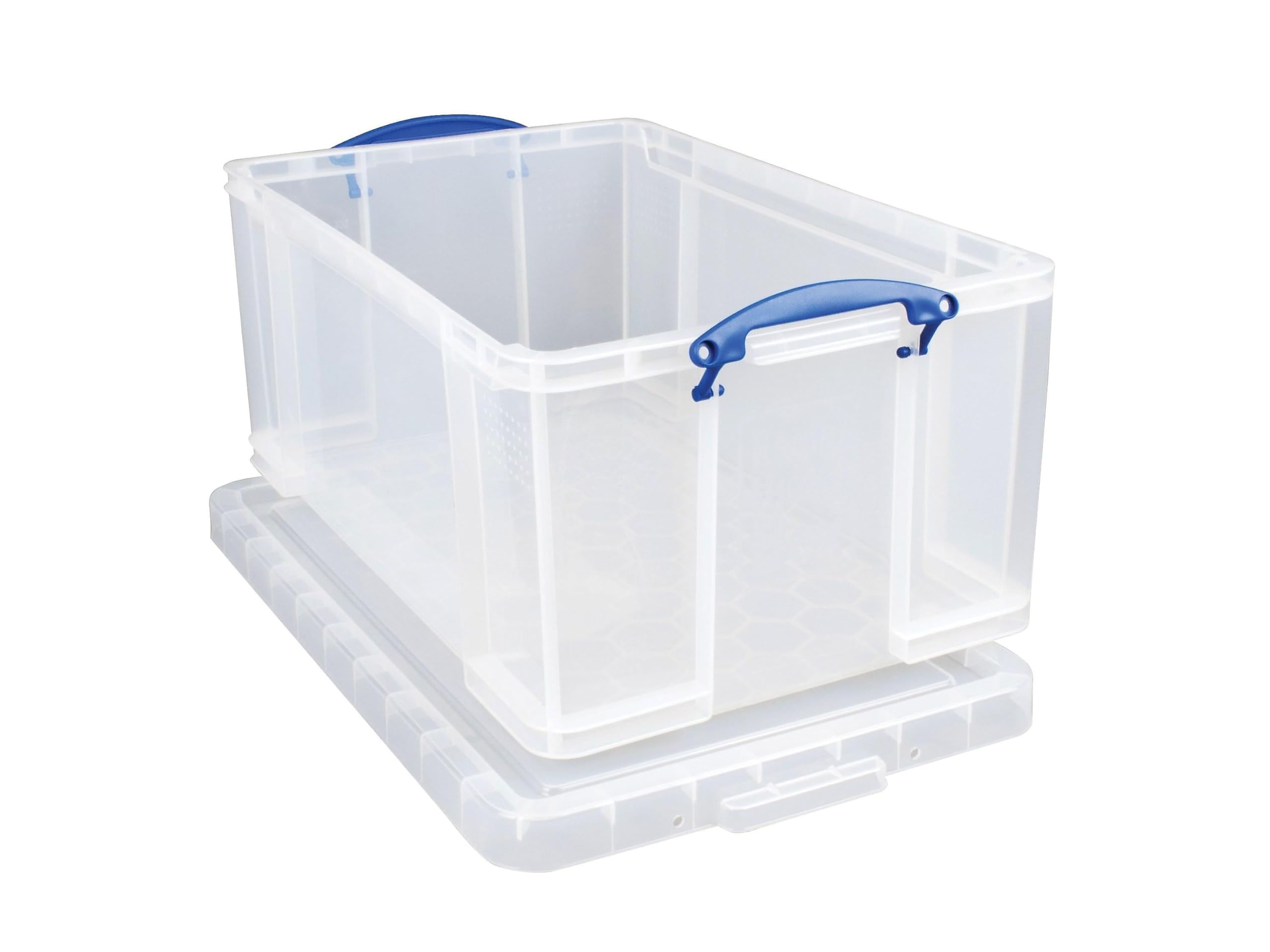 REALLY USEFUL OFFIcE BOX cLEAR 64LT 64c