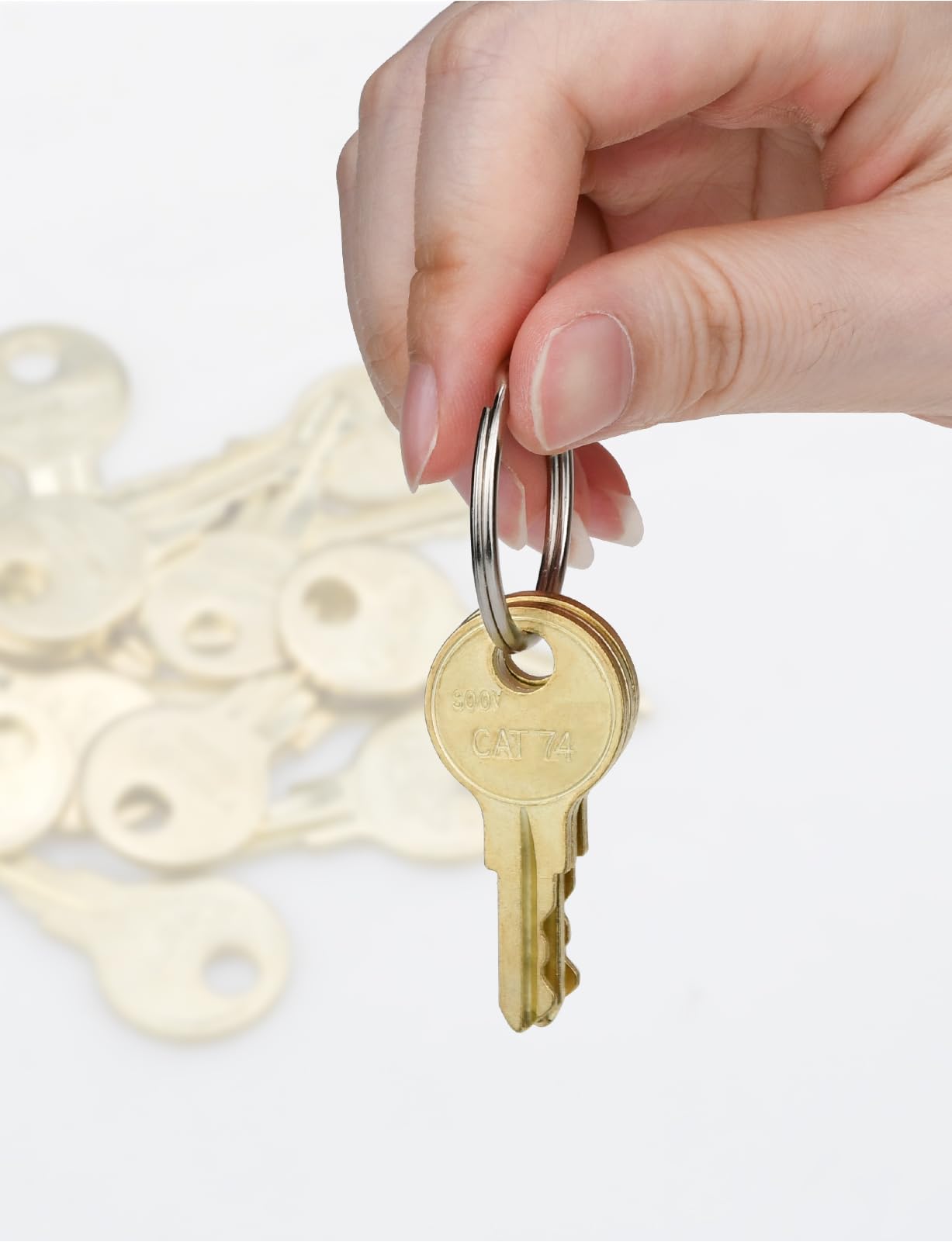 Dispenser Keys For Bobrick, 10-Pack 33043 Cat74 Toilet Paper Towel Dispenser Key Compatible With Janitor Bobrick Cat 74 Dispense