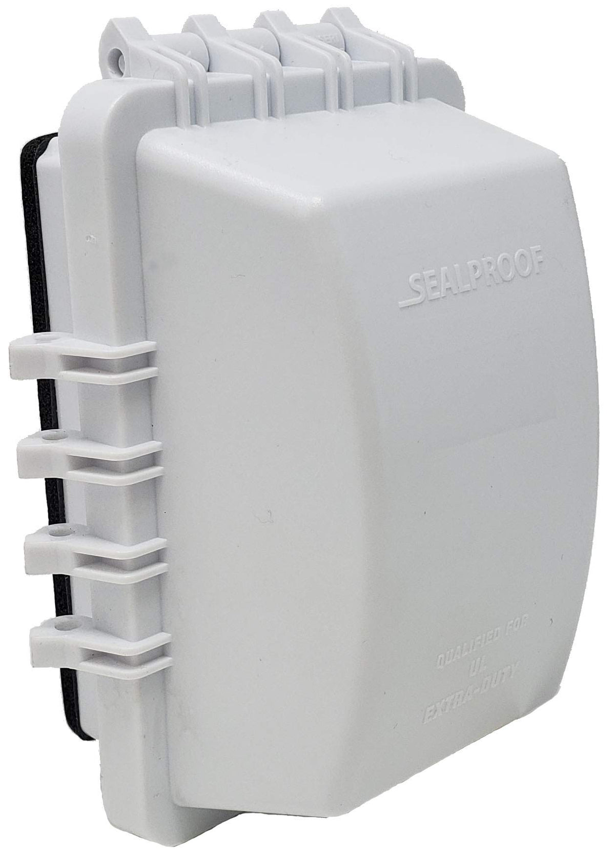 Sealproof 1-Gang Weatherproof In Use Outlet Cover  Horizontalvertical Outdoor Plug And Receptacle Protector, Lockable Bubble Cov
