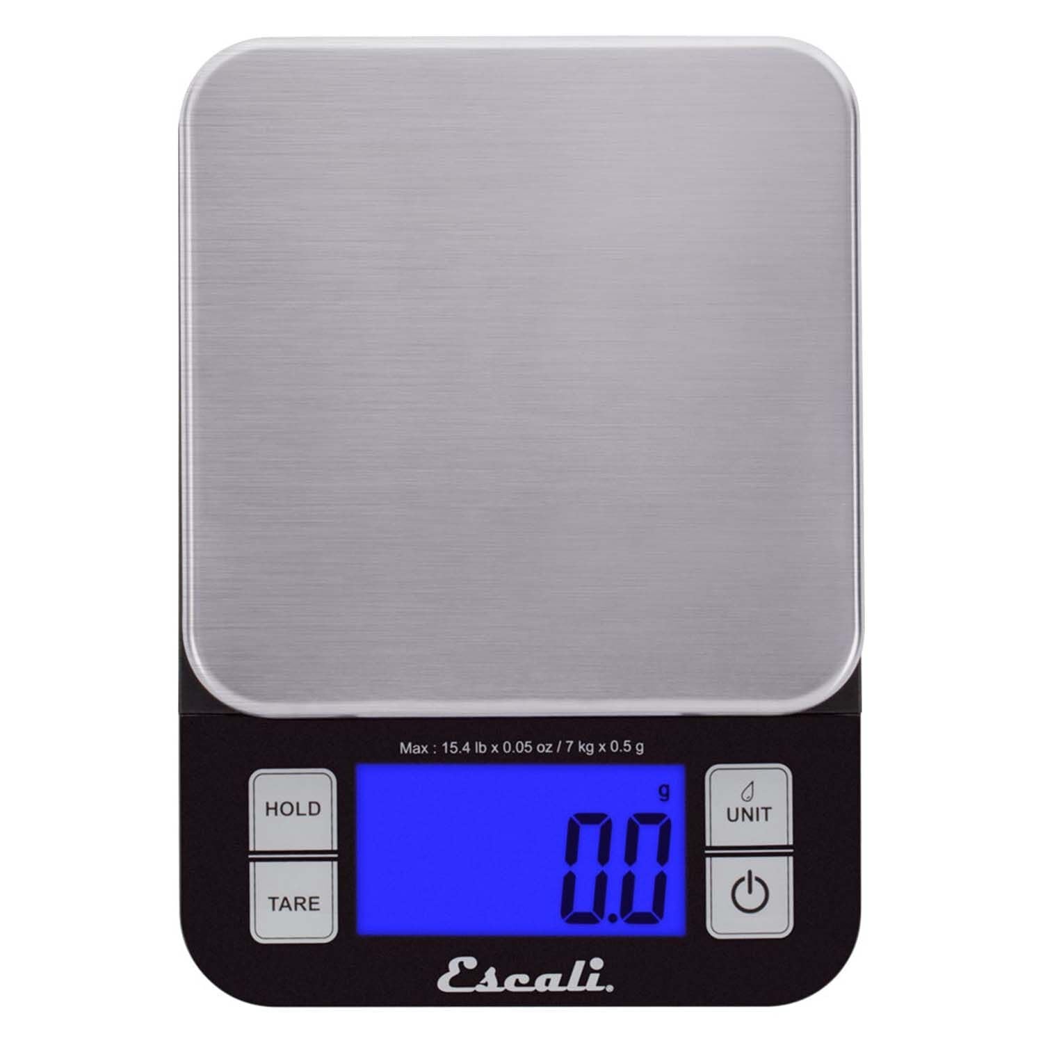 Escali Nutro Digital Food Scale, Multi-Functional Kitchen Appliance, Precise Weight Measuring and Portion Control, Baking and Co