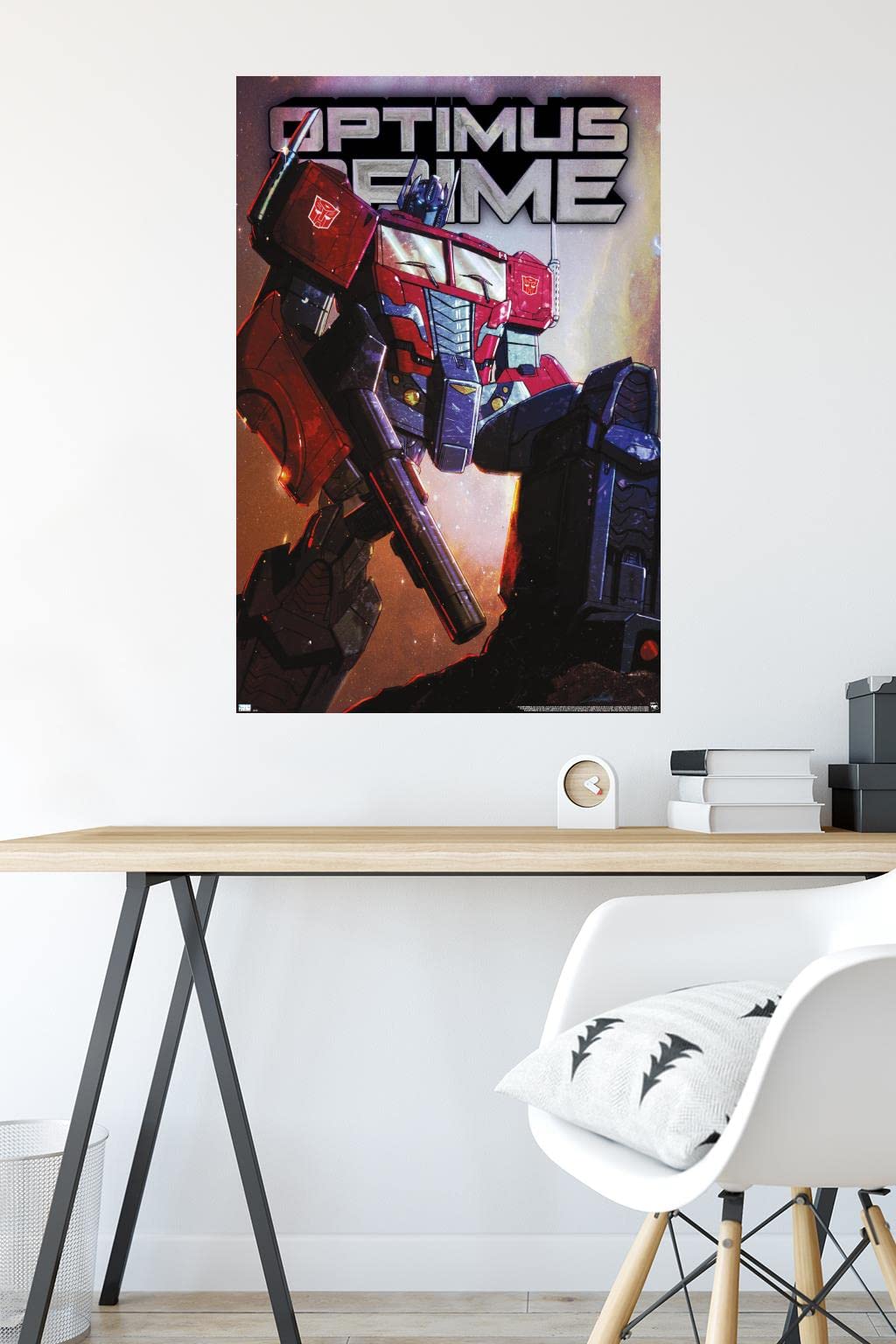 Hasbro Transformers - Optimus Prime Wall Poster, 34L'' X 22.4W'', Unframed Version