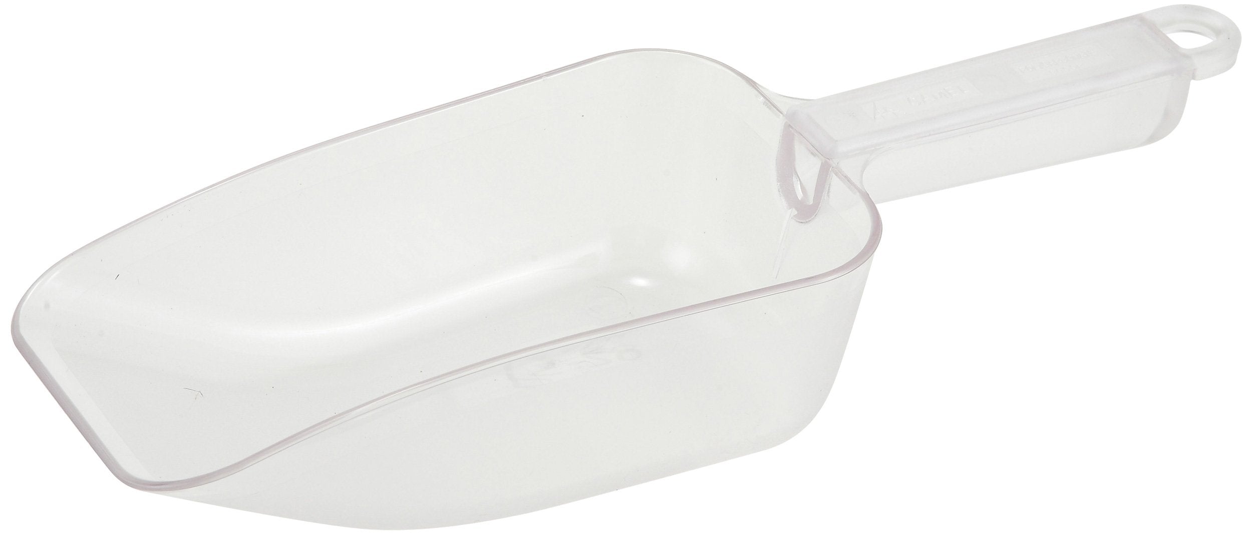 Winco White Utility Plastic Scoop, 20-Ounce