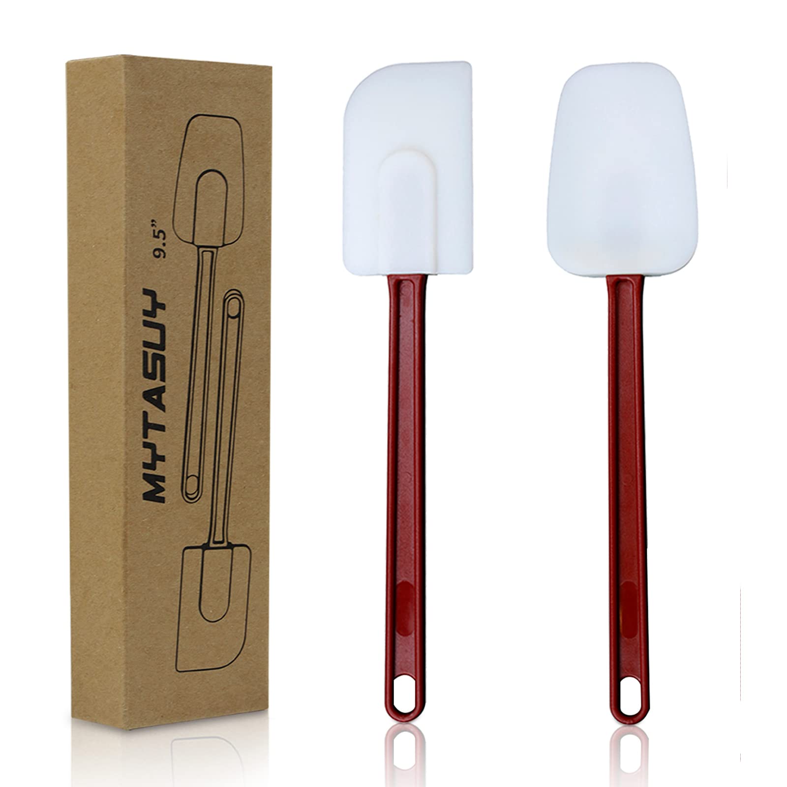 Mytasuy Silicone Spatulas Heat Resistant, Mini Rubber Spatulas Silicone Set.Heavy Duty Silicone Spatulas Set Commercial .Silicon