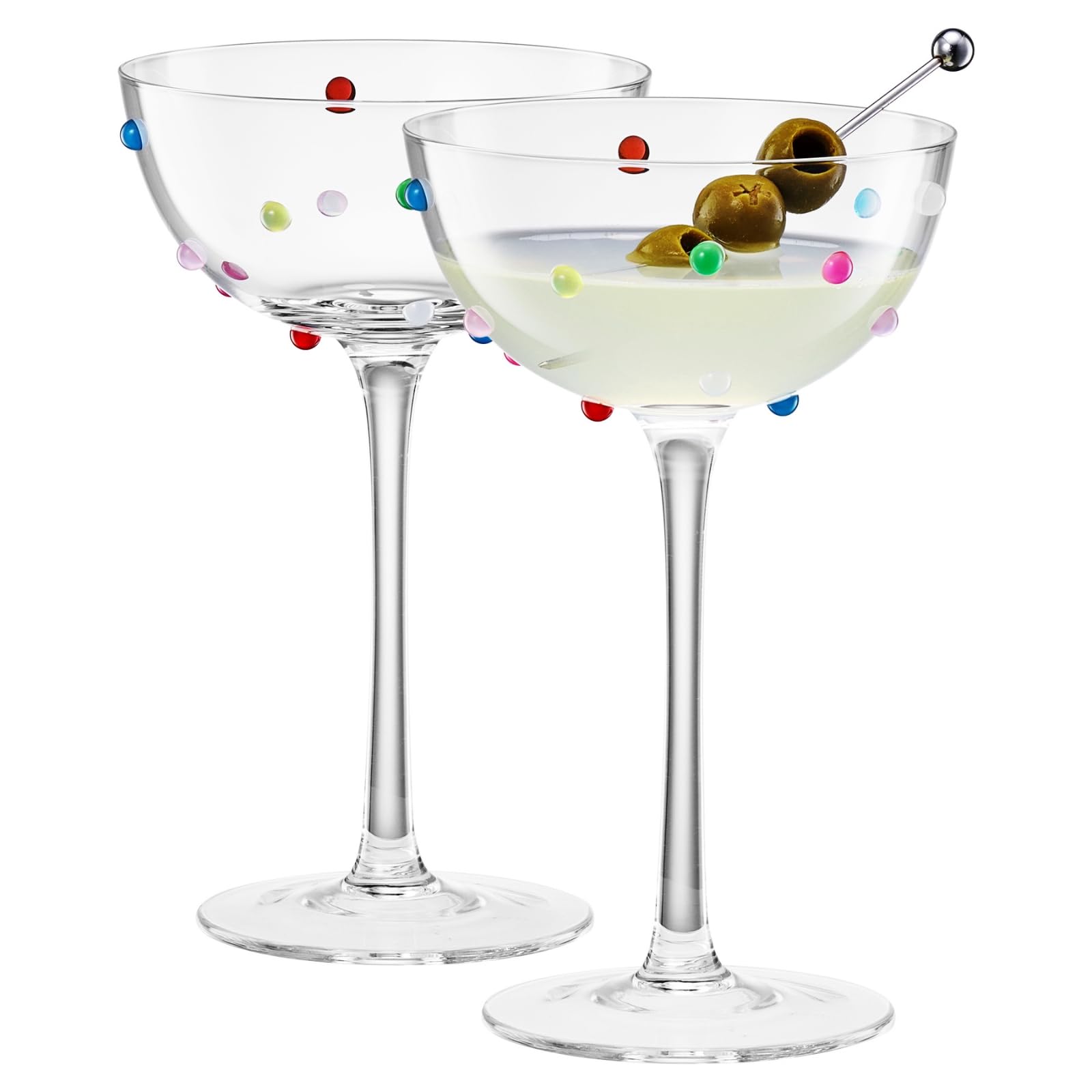 Khen Confetti Coupe - Set of 2
