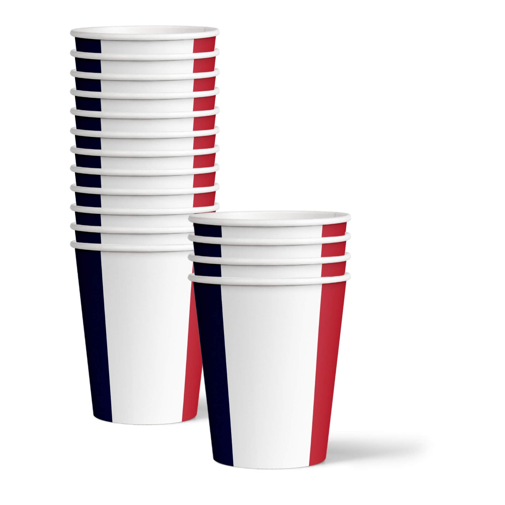 France French Flag Birthday Party Supplies Set Plates Napkins Cups Tableware Kit for 16