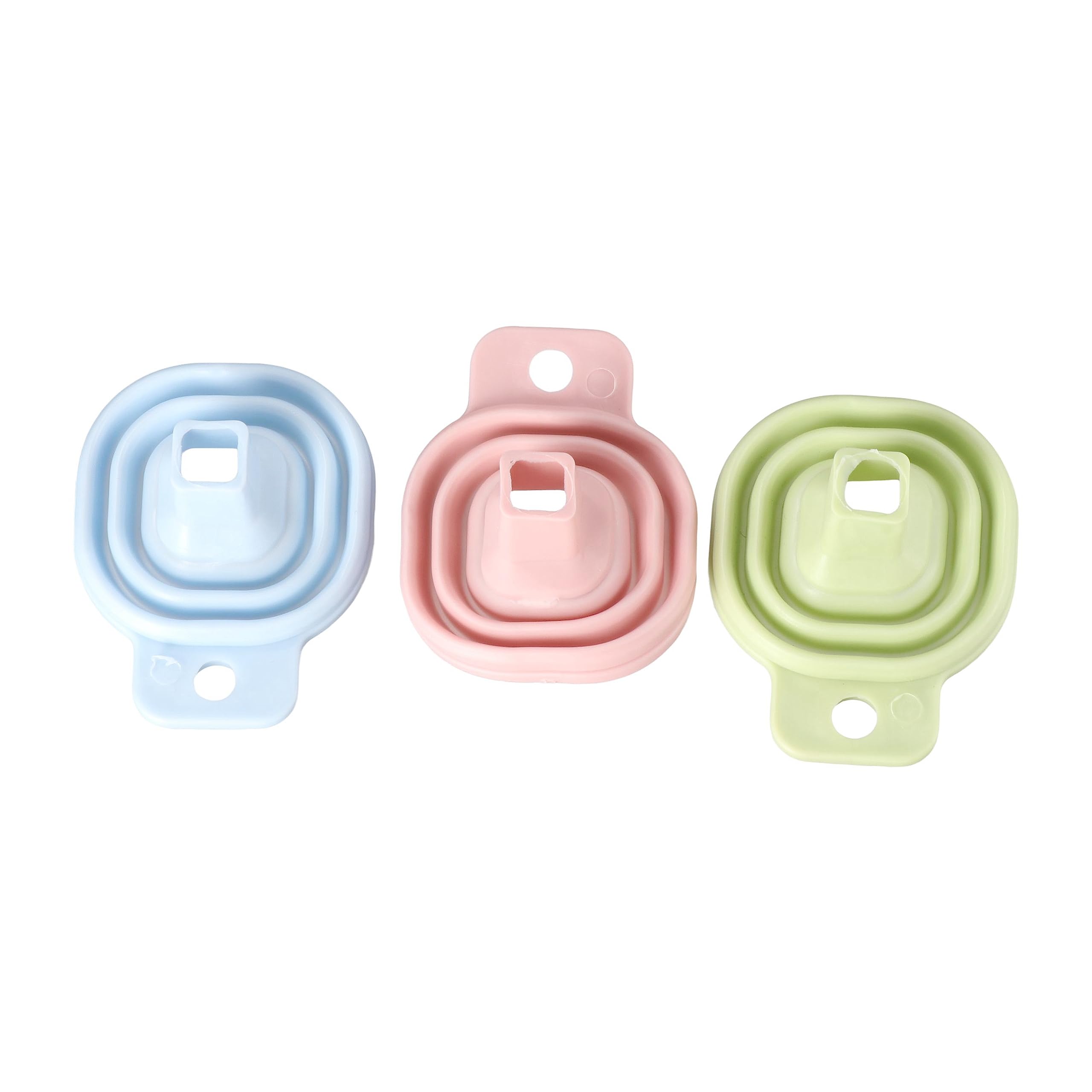 Leadigol Mini Silicone Foldable Funnel,Funnel Portable Creative Kitchen Tool Telescopic Collapsible Folding Silicone Hopper