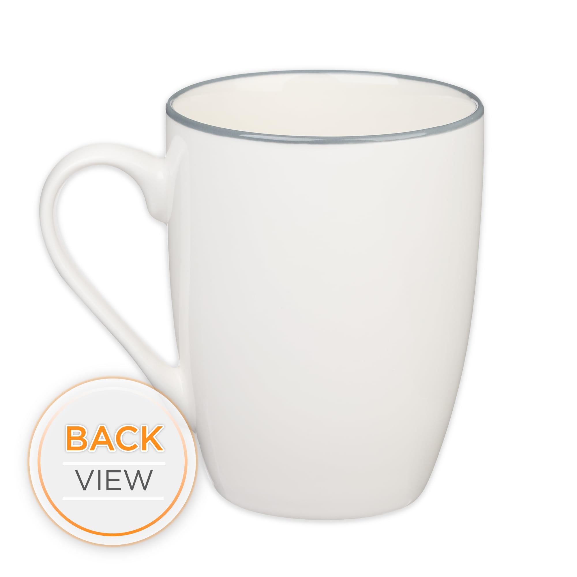 Christian Art Gifts White Ceramic Coffee Mug - 12 oz. Microwave and Dishwasher-Safe Inspirational Scripture Coffee and Tea Mug f