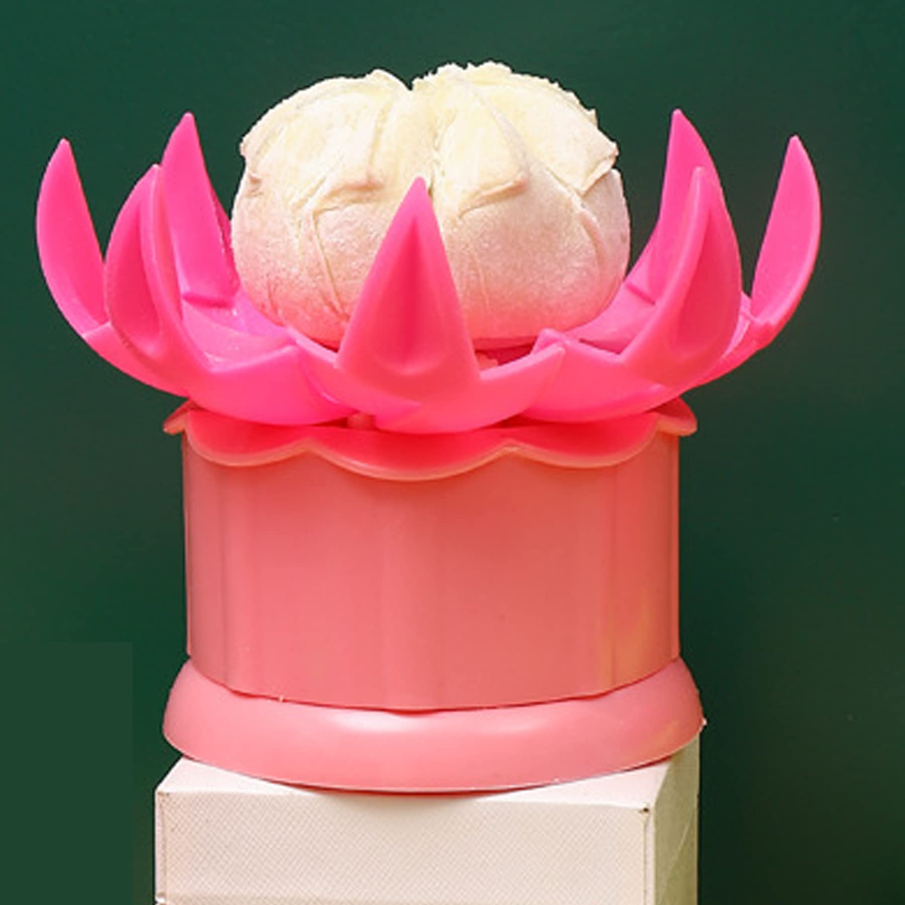Mggi Large 2.36'' Baozi Maker, Plastic Baozi Dumpling Molds, Bun Making Mould Diy Pastry Pie Steamed Stuffed Bun Tool, Bao Bun M