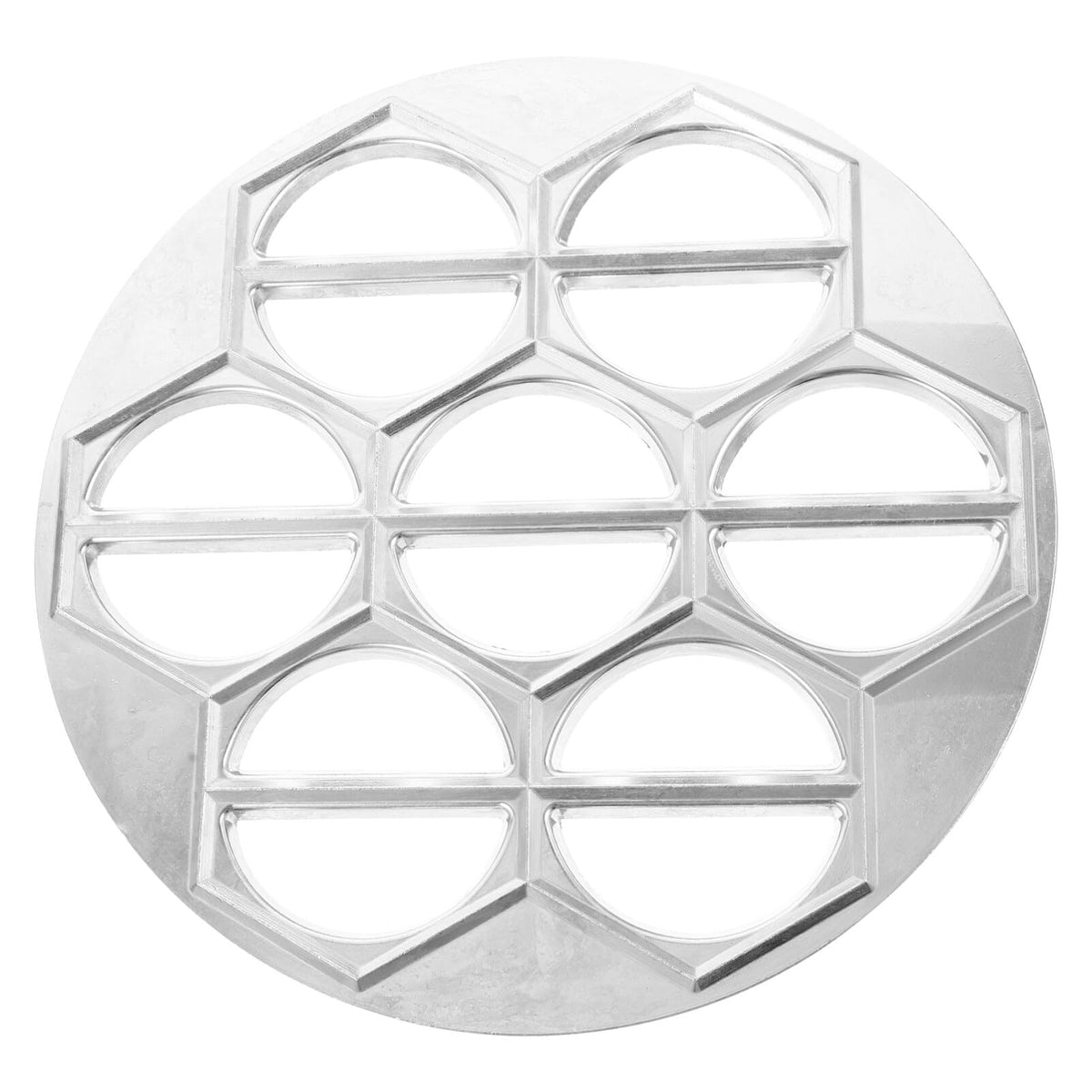 Luxshiny Russian Ravioli Maker Dumplings Pelmeni Maker Metal Pelmeni 14 Holes Pelmeni Meat Dumplings Maker Siberian Pelmeni Meat