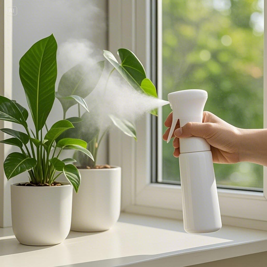 Continuous Fine Mist Spray Bottle For Hair (10.1Oz / 300Ml) - Ultra Fine Sprayer For Hair-Styling, Barber, Cleaning, Plants, Pet