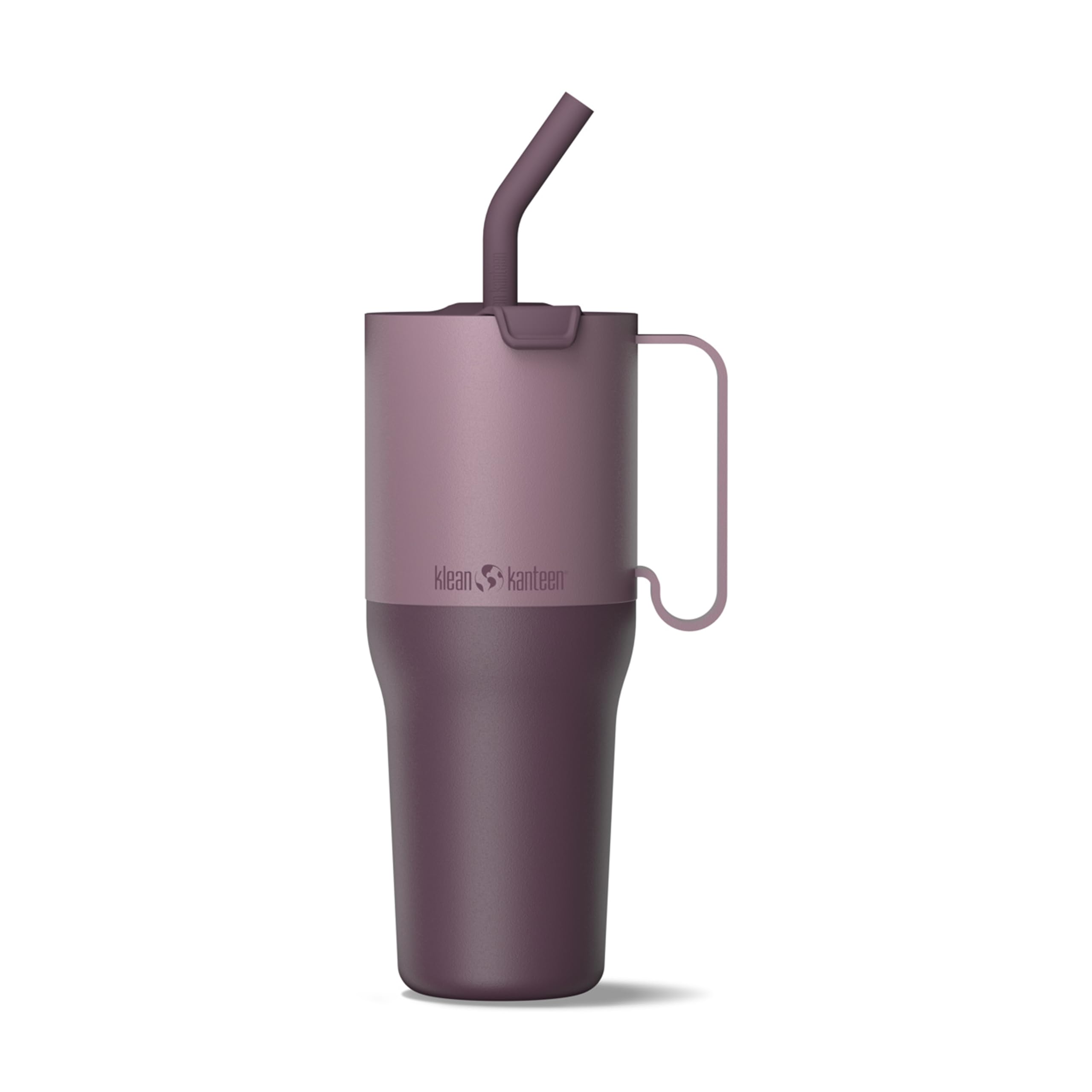 Klean Kanteen 36 Oz Rise Tumbler  Insulated, Reusable Stainless Steel Tumbler  SplashProof Straw Lid  Climate Lock Vacuum In