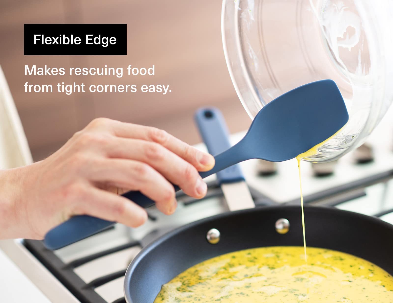 Misen Spoontula: Hybrid For Stirring, Spooning, Folding, And Flipping. It'S Heat Resistant, Nonstick, With A Rubber Scraper, Per