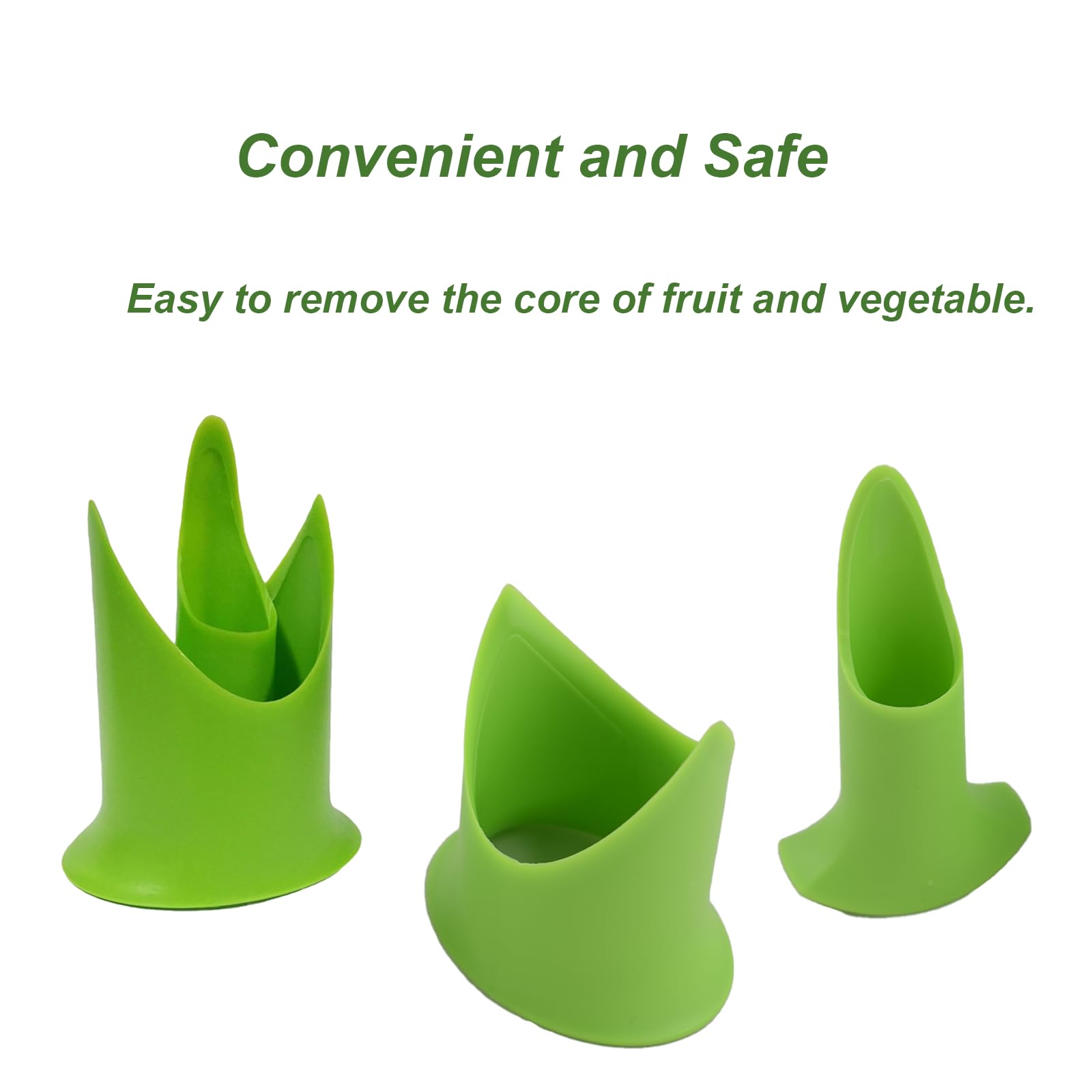 2Pcs/Set Pepper Corer Chili Peppers Seed Tomatoes Fruit Vegetable Core Separator Device